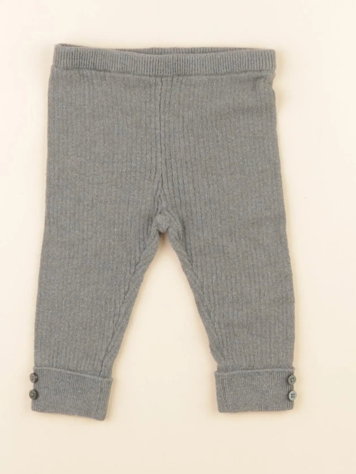 Zara - legging vert - 6/9 mois