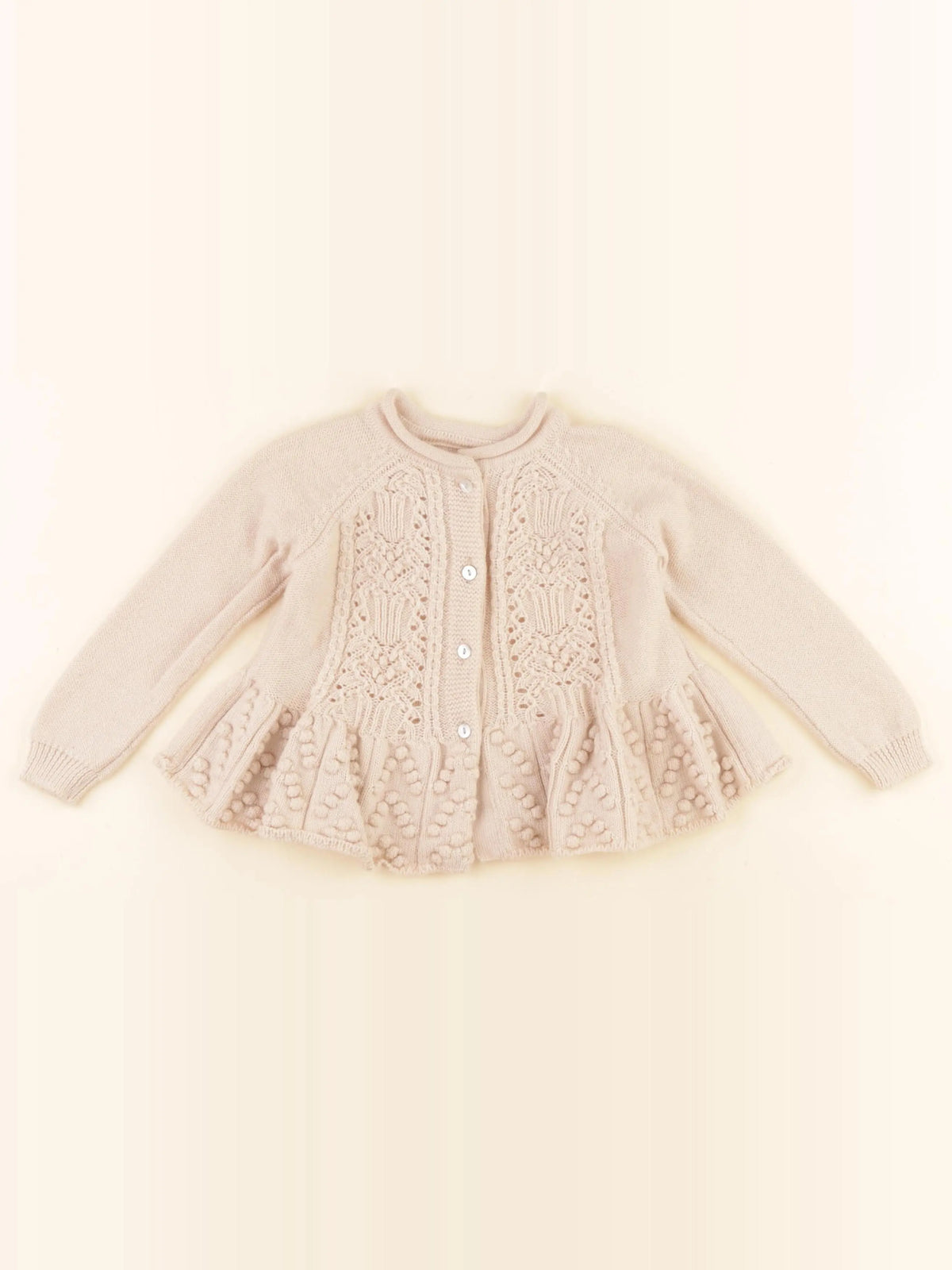 Konges slojd - gilet beige - 12 mois