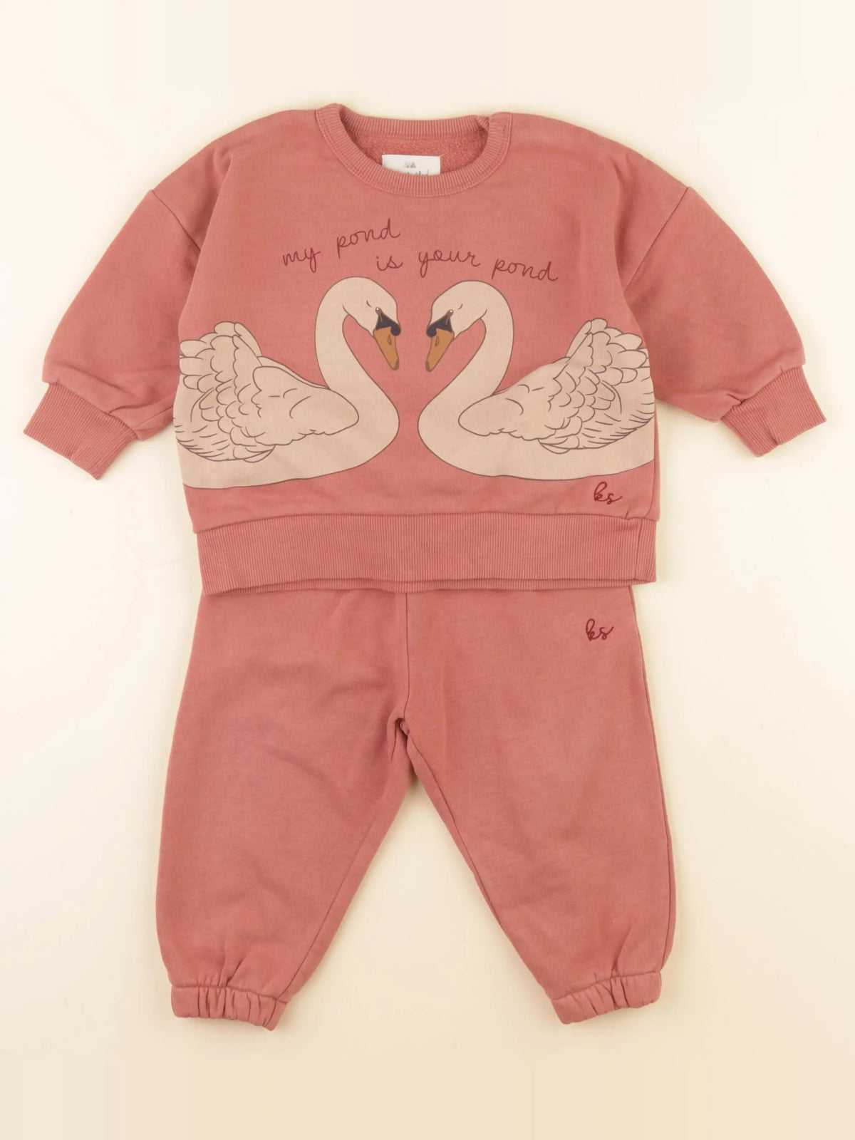 Konges slojd - ensemble rose - 12 mois
