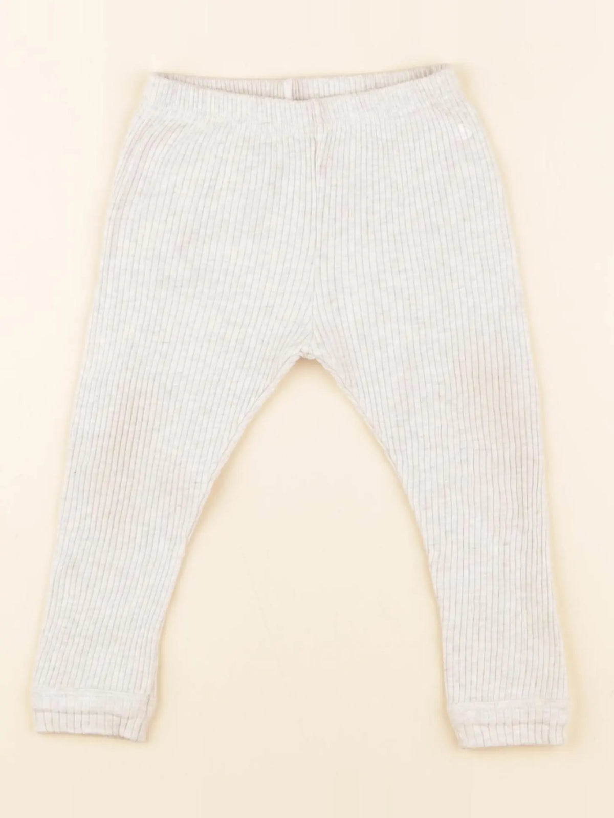 Petit Bateau - legging gris - 18 mois