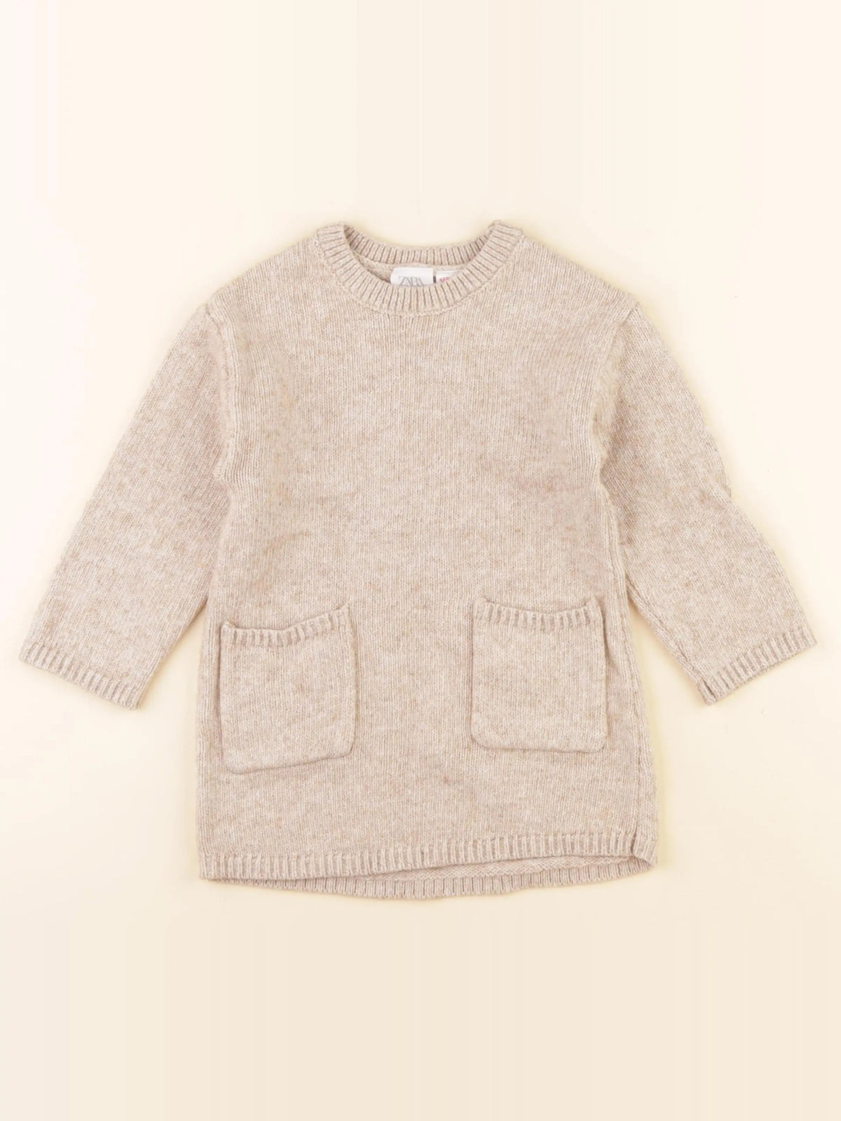 Zara - robe beige - 3 ans