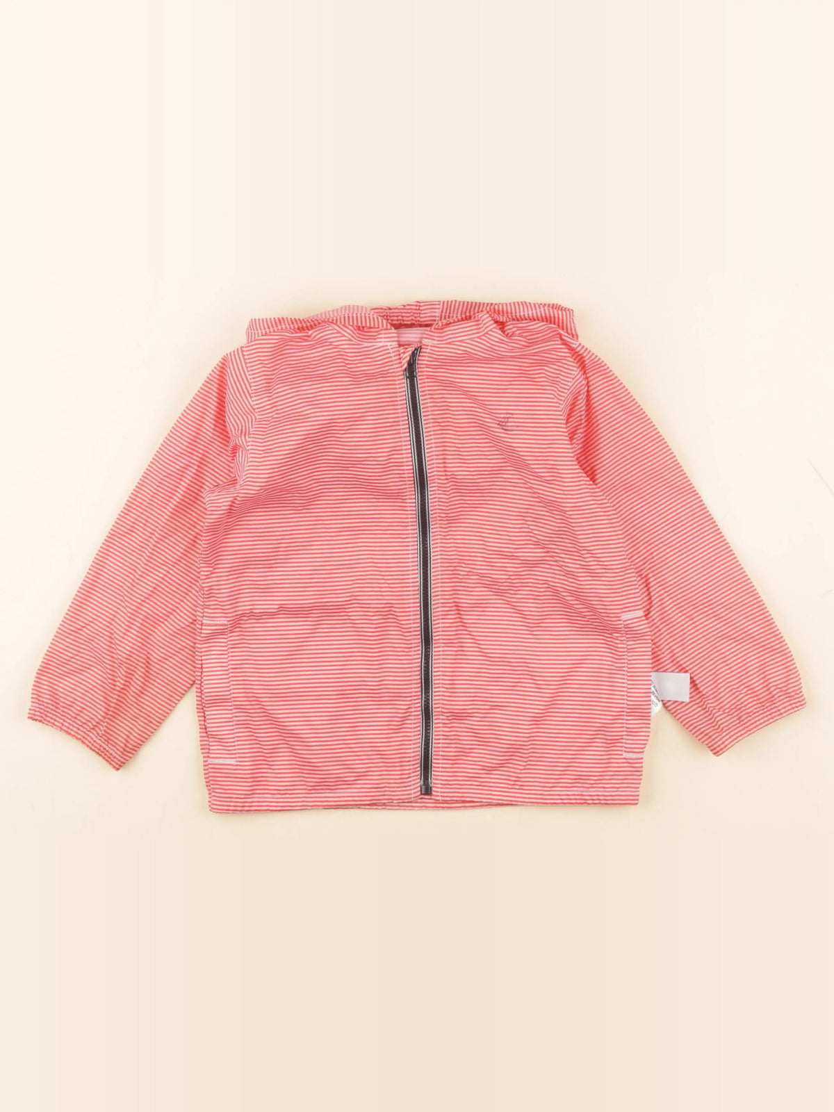 Petit Bateau - coupe-vent rouge - 36 mois