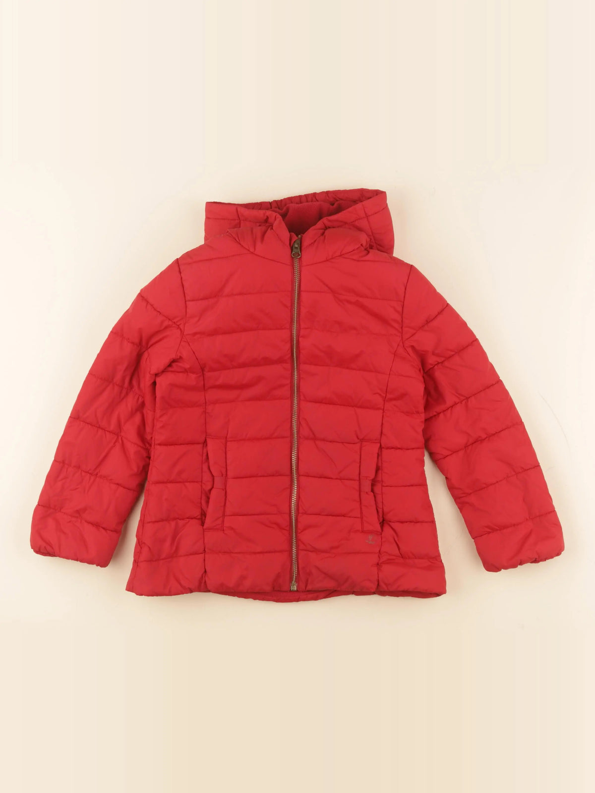 Petit Bateau - doudoune rouge - 6 ans