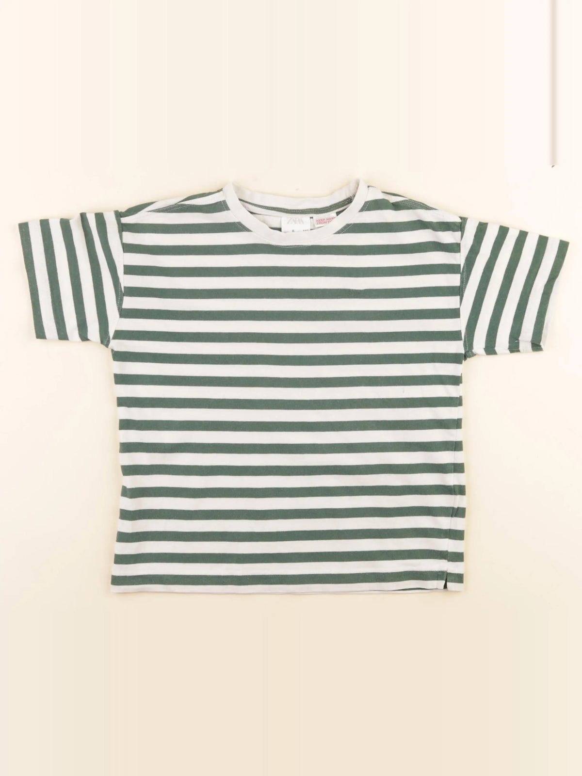 Zara - tee-shirt vert - 6 ans