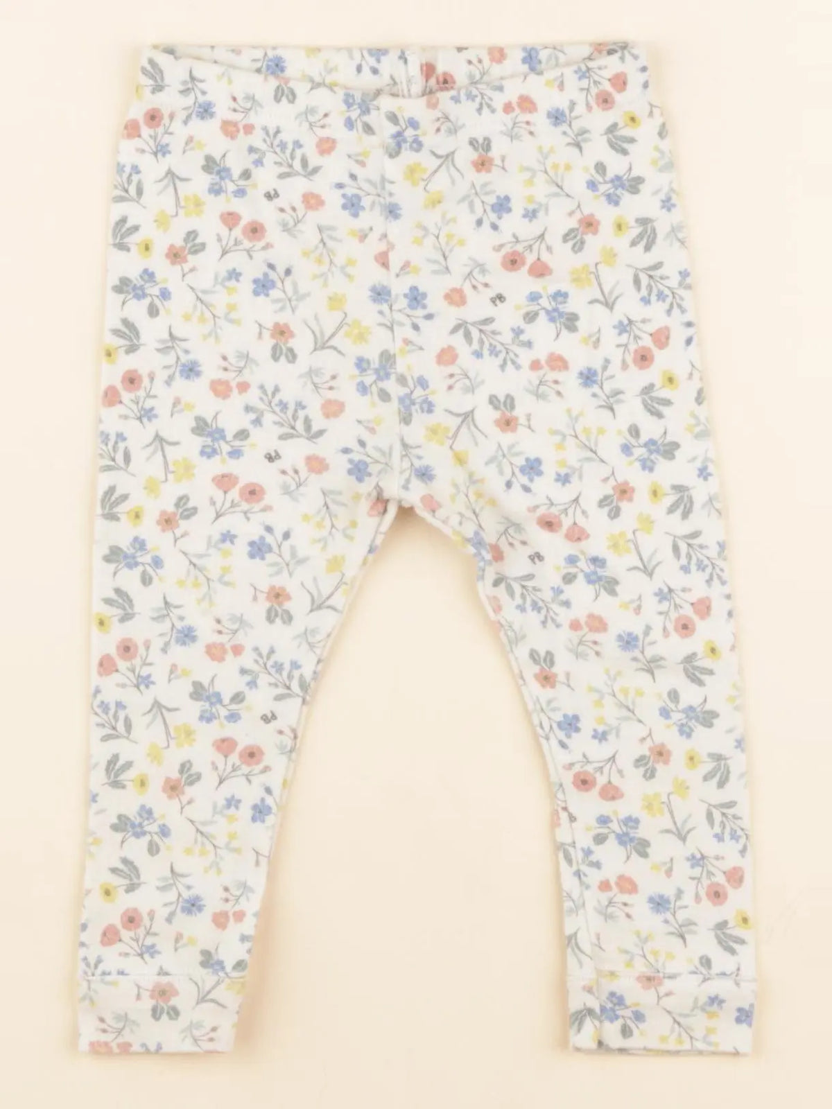 Petit Bateau - legging multicolore - 12 mois