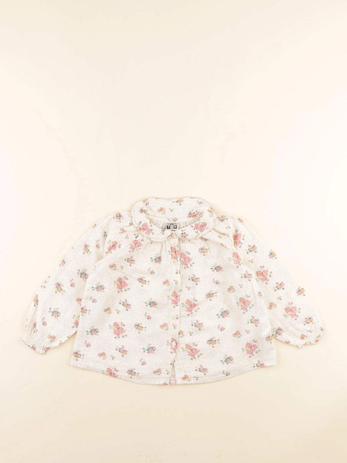 Bonton - blouse beige - 2 ans