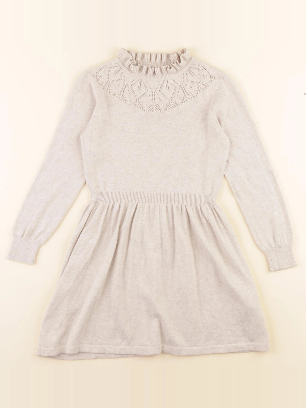 Cyrillus - robe beige - 6 ans