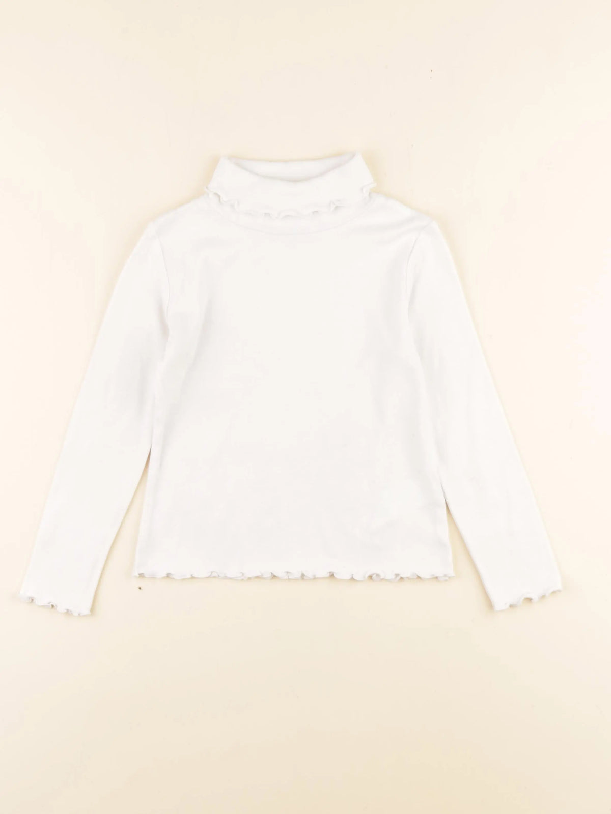 Cyrillus - sous-pull blanc - 6 ans