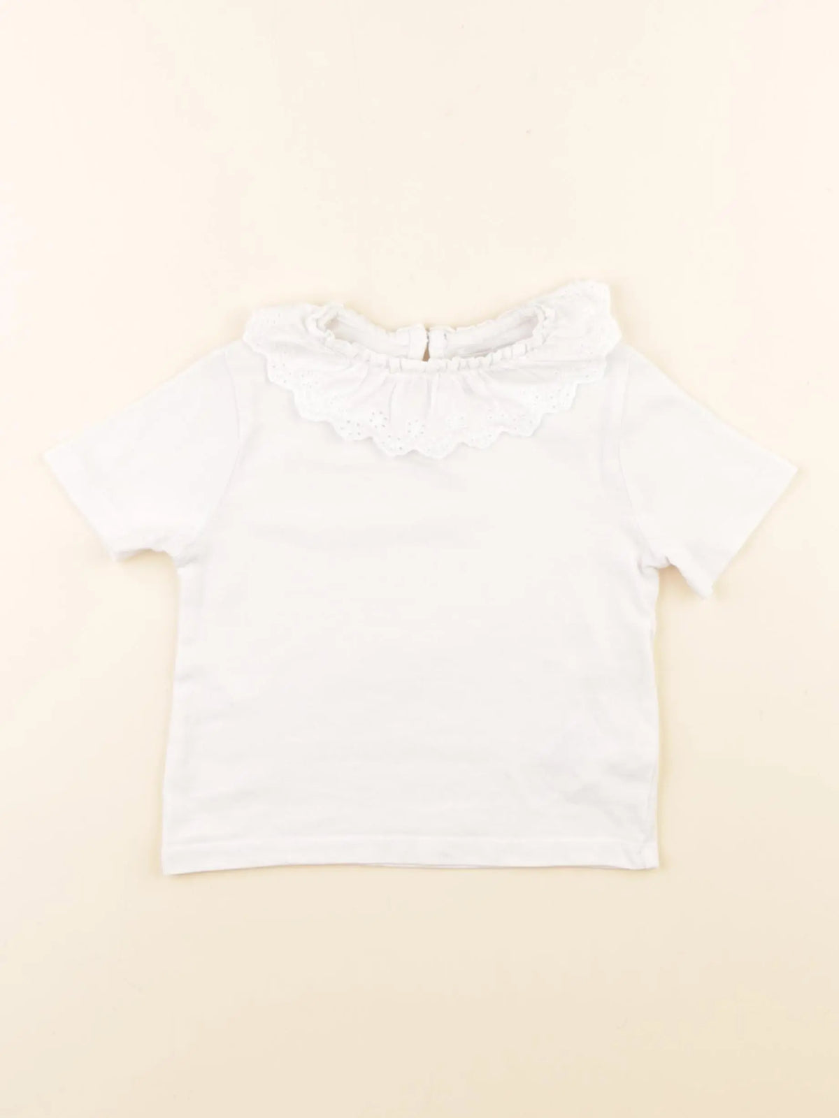 Cyrillus - tee-shirt blanc - 18 mois