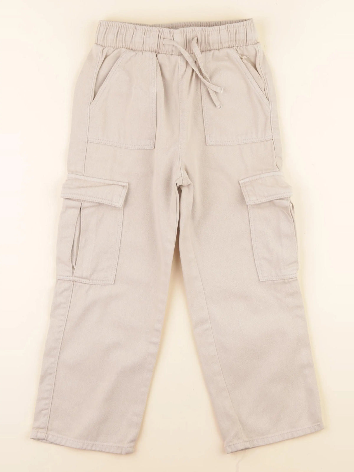 Vertbaudet - pantalon beige - 6 ans