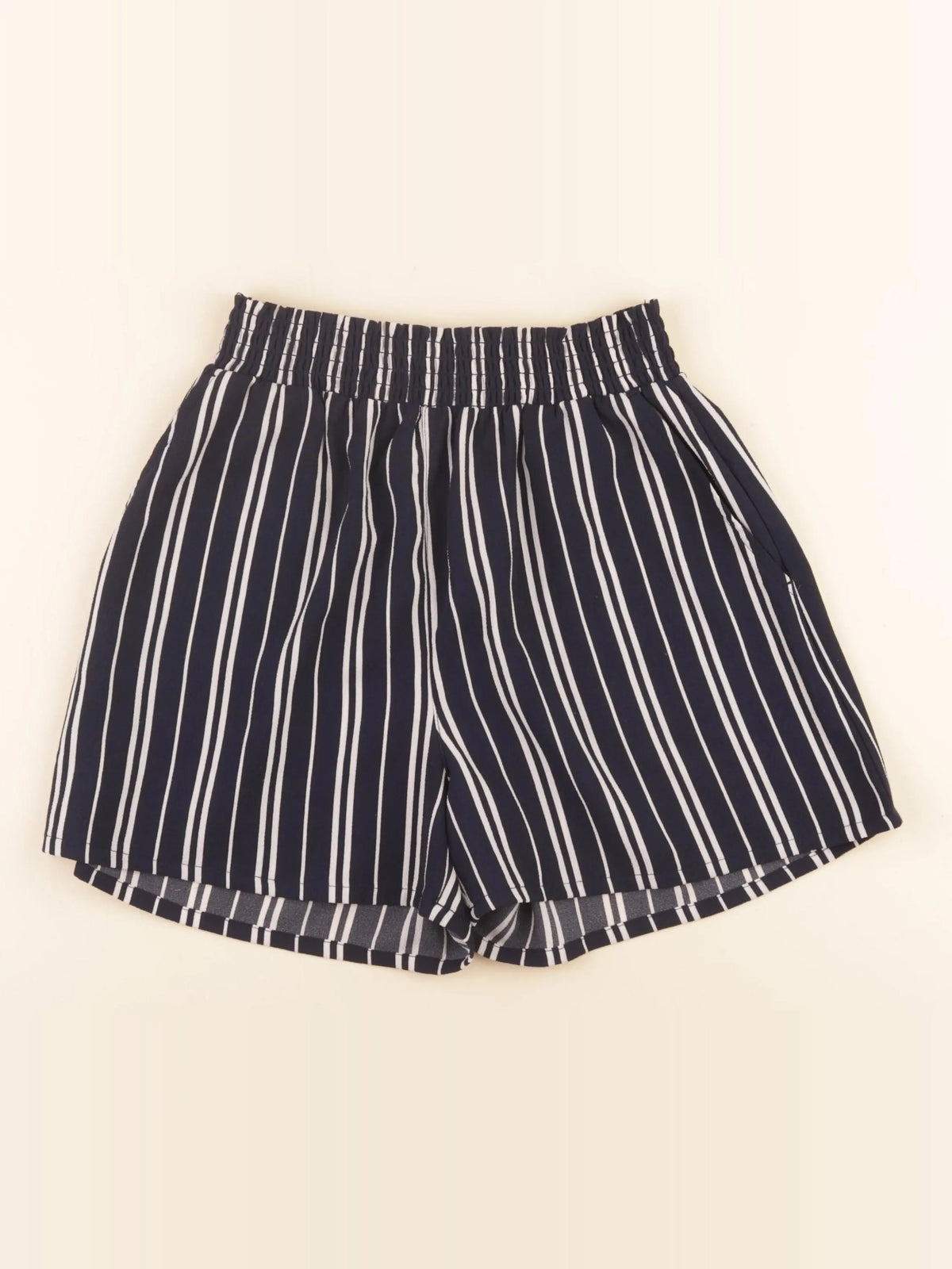 H&M - short bleu - 11/12 ans