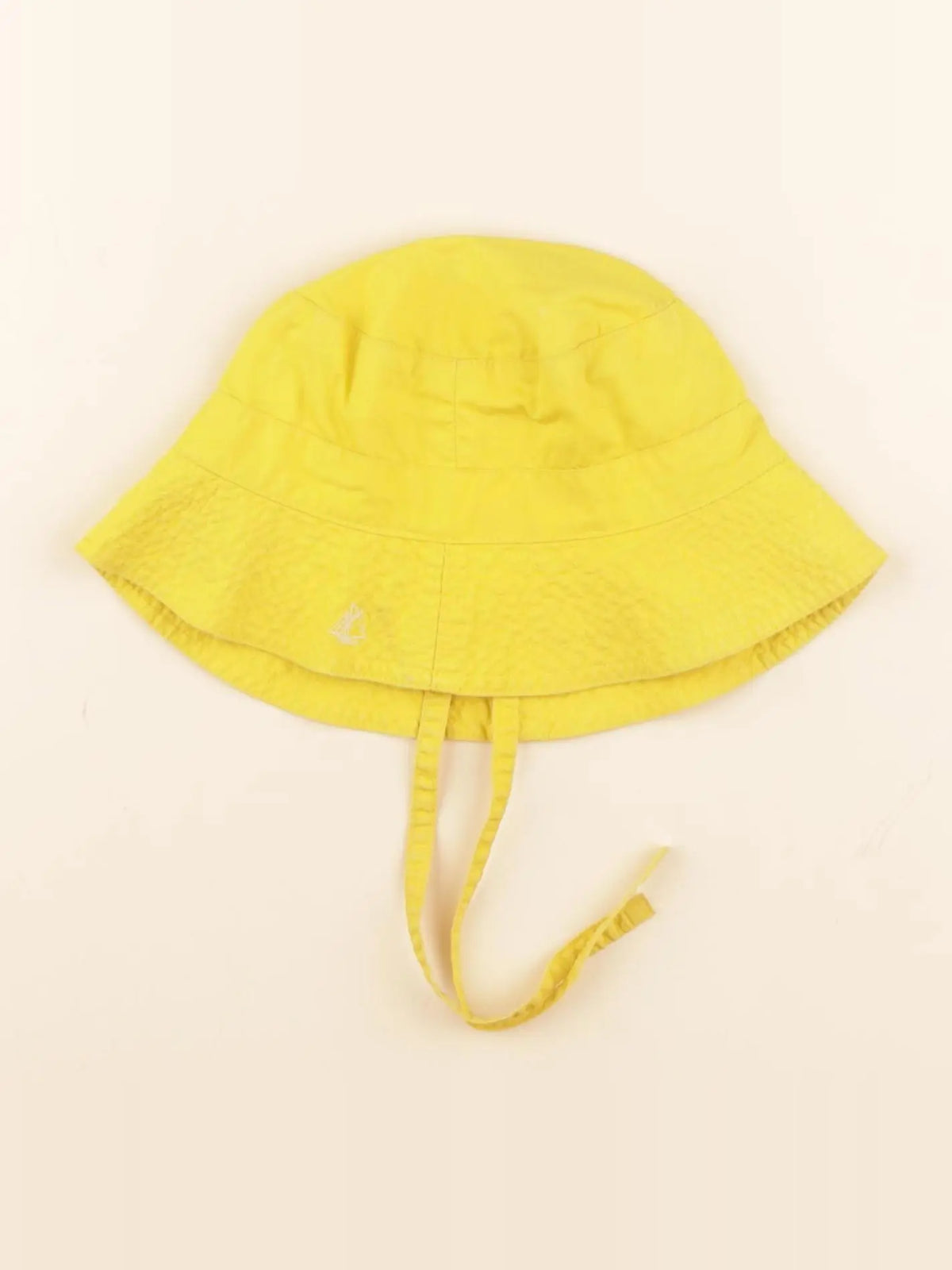 Petit Bateau - chapeau jaune - 24/36 mois