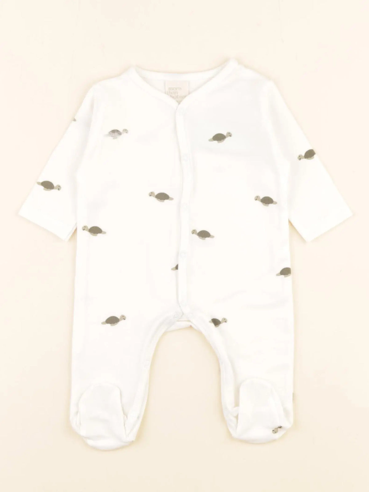 Pyjama coton tortue blanc