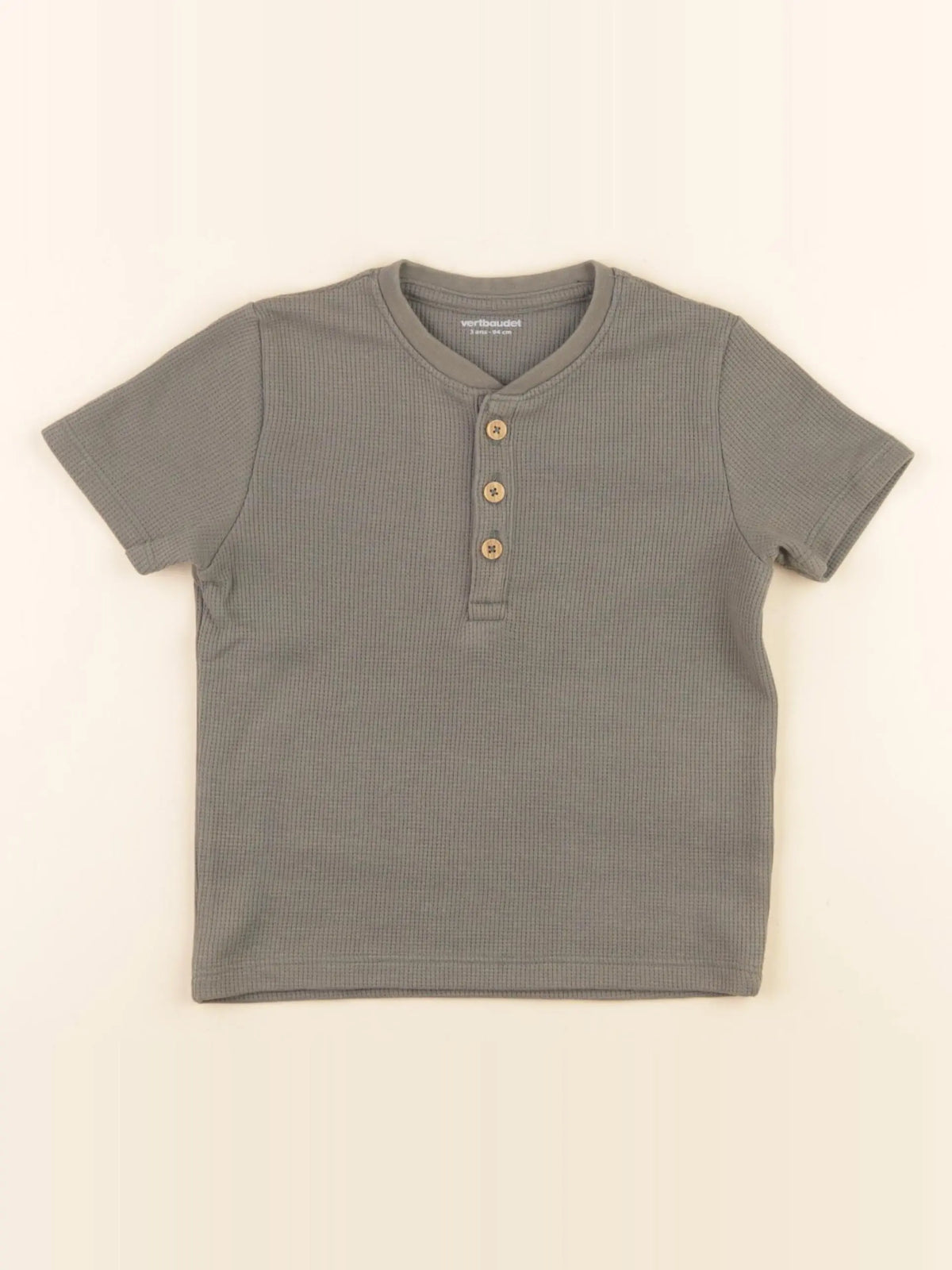 Vertbaudet - tee-shirt vert - 3 ans