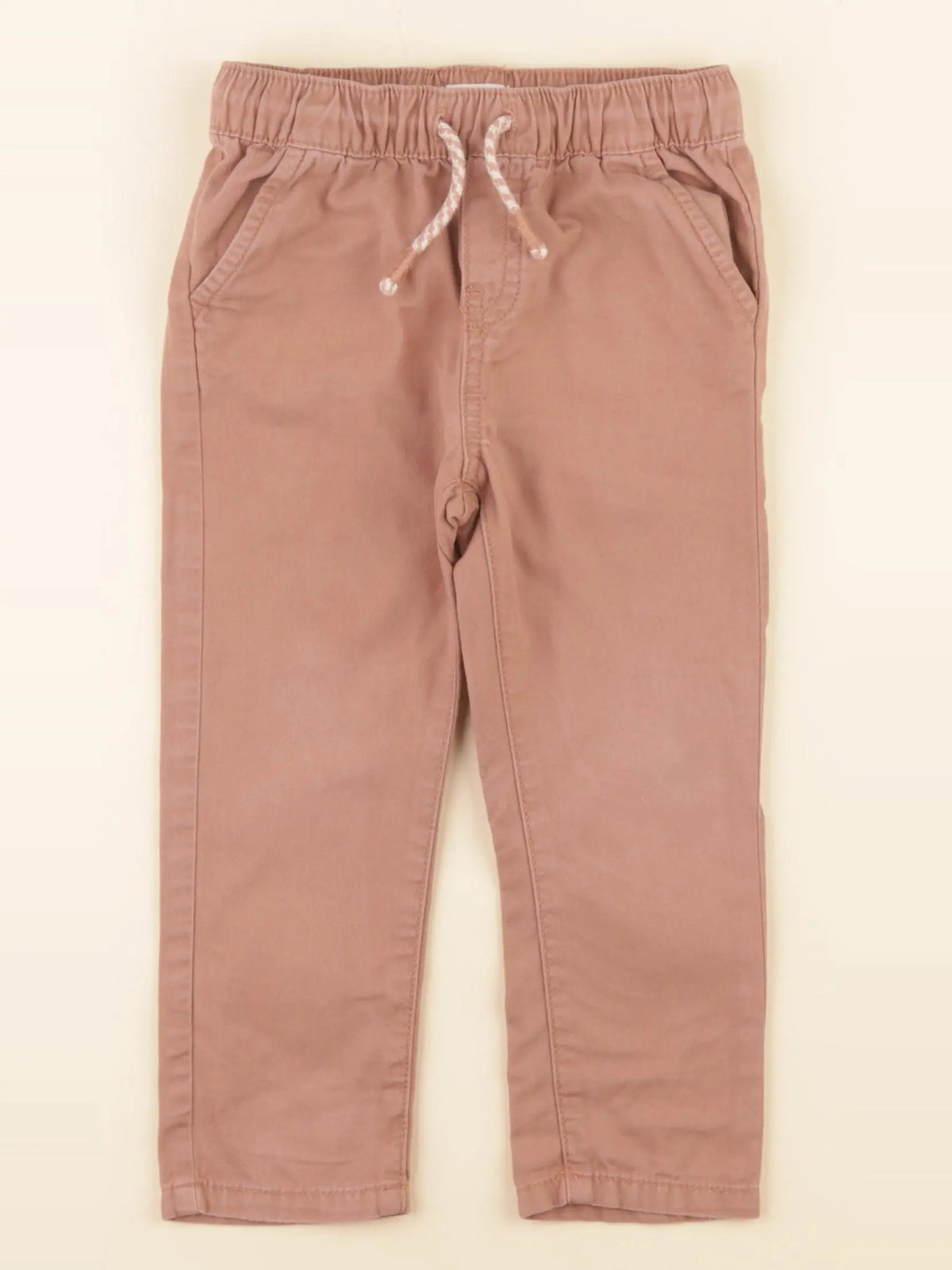 Vertbaudet - pantalon marron - 24 mois