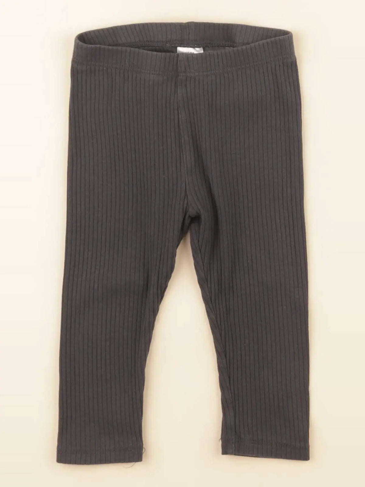 H&M - legging gris - 12 mois