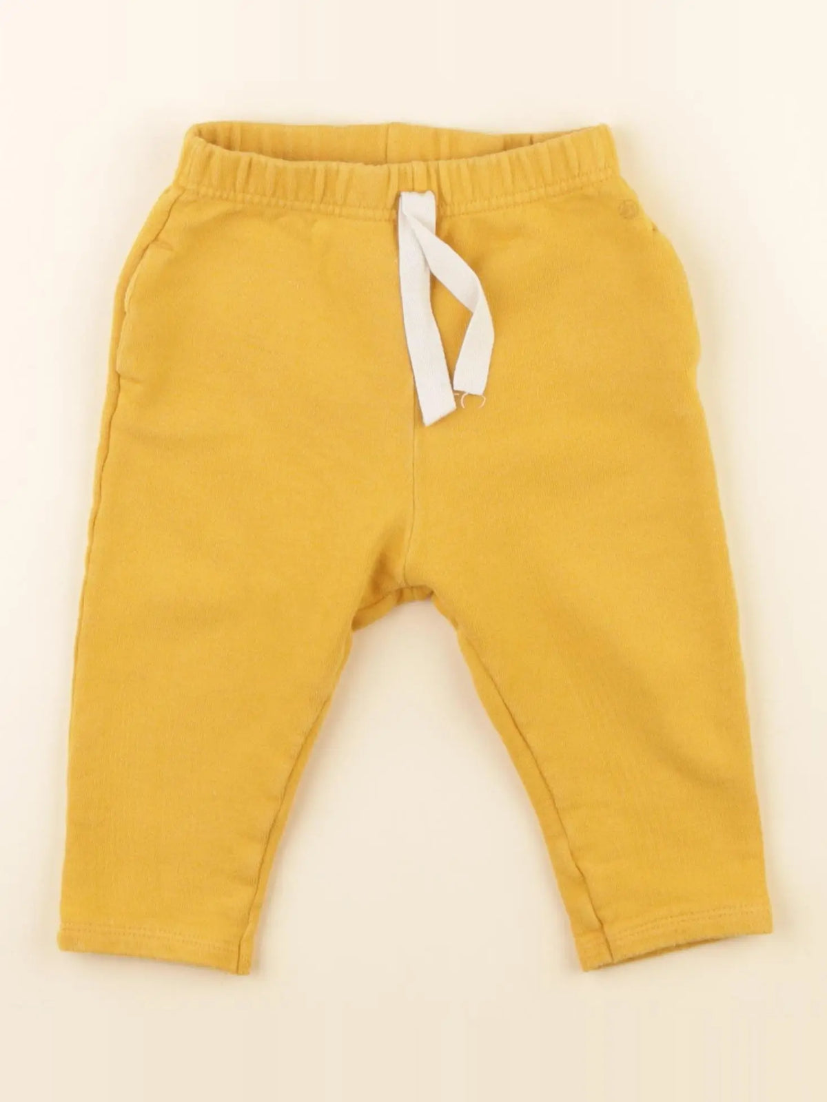 Petit Bateau - jogging jaune - 12 mois