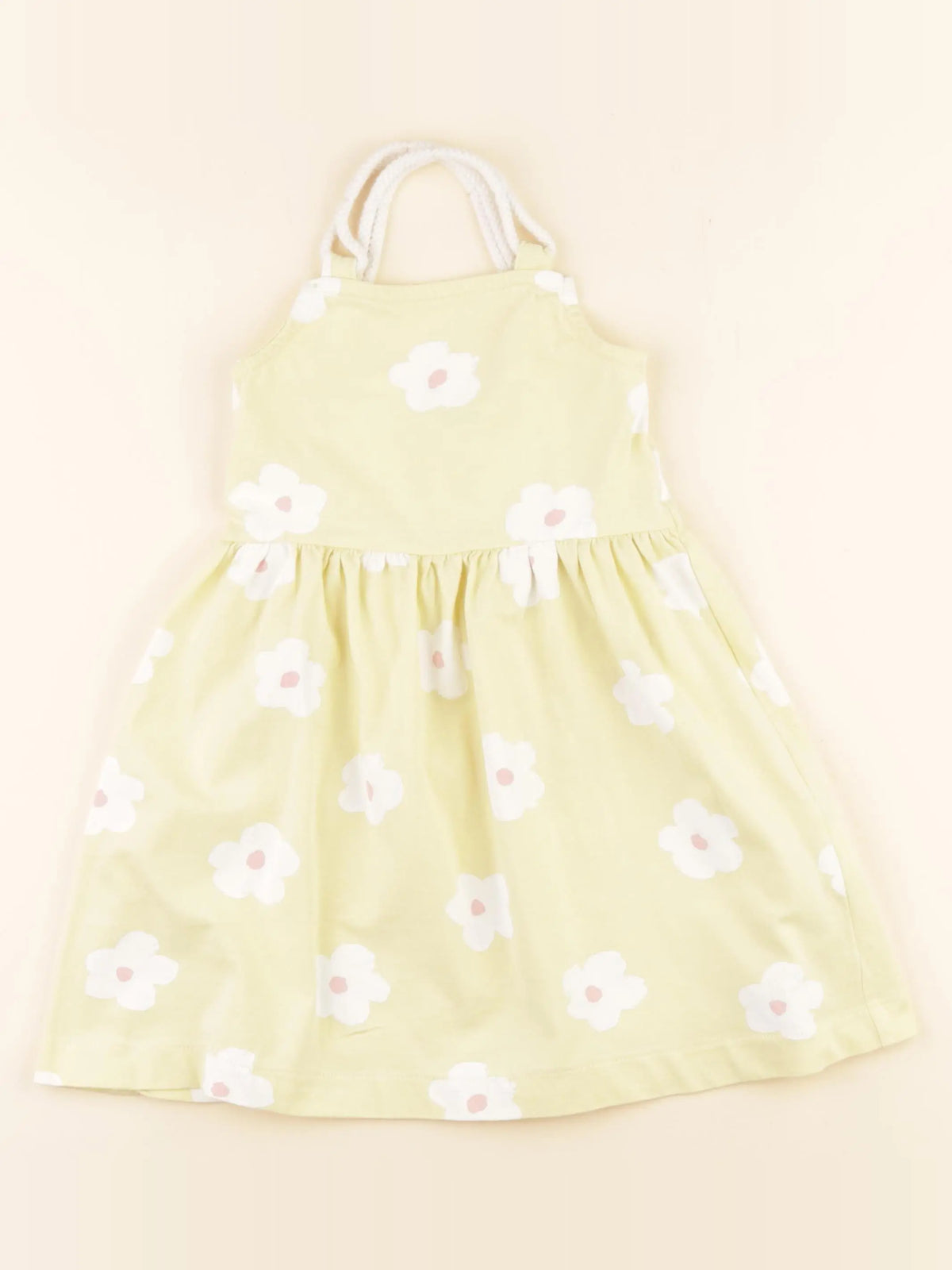 Vertbaudet - robe jaune - 4 ans