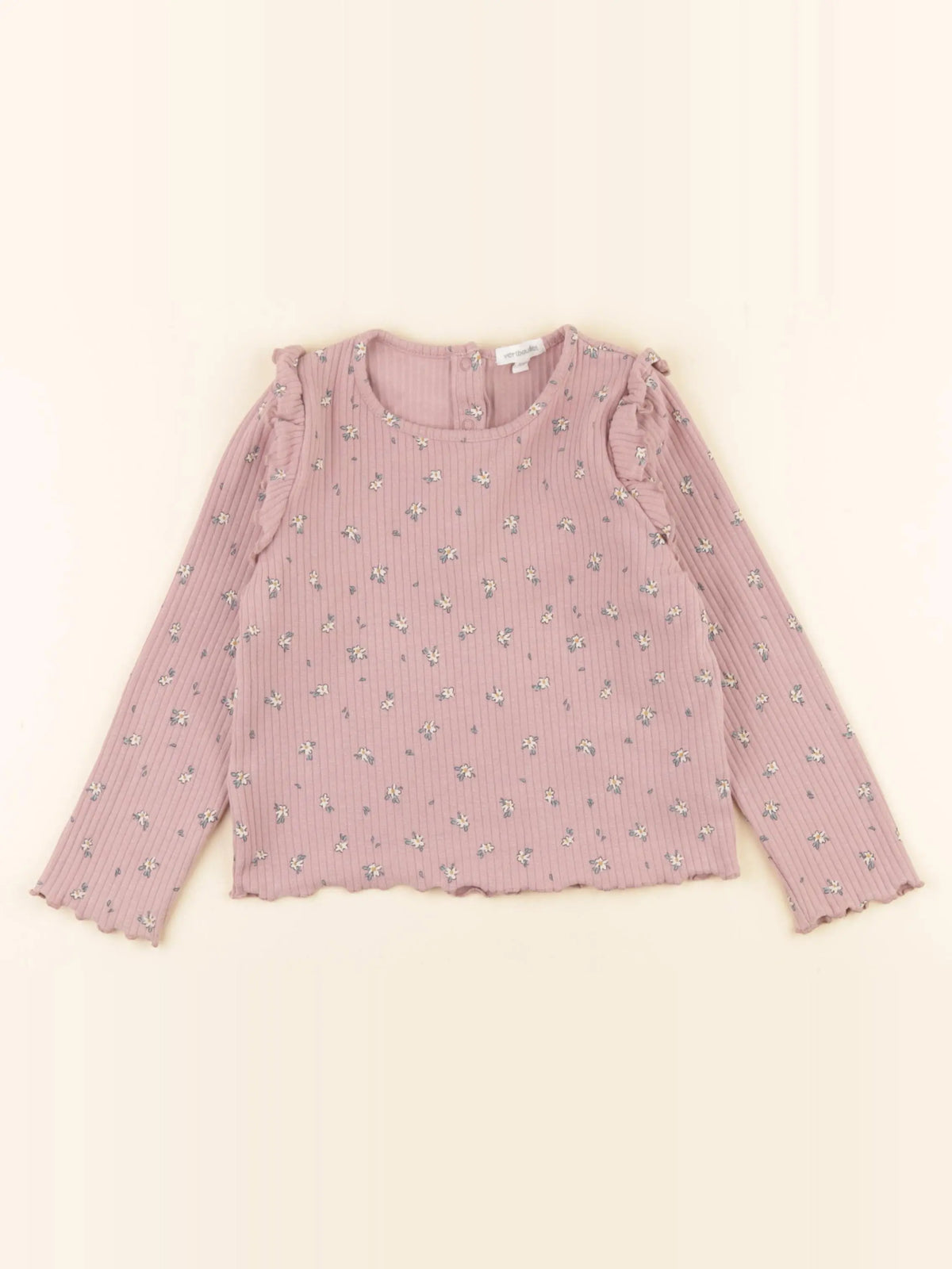 Vertbaudet - tee-shirt rose - 3 ans