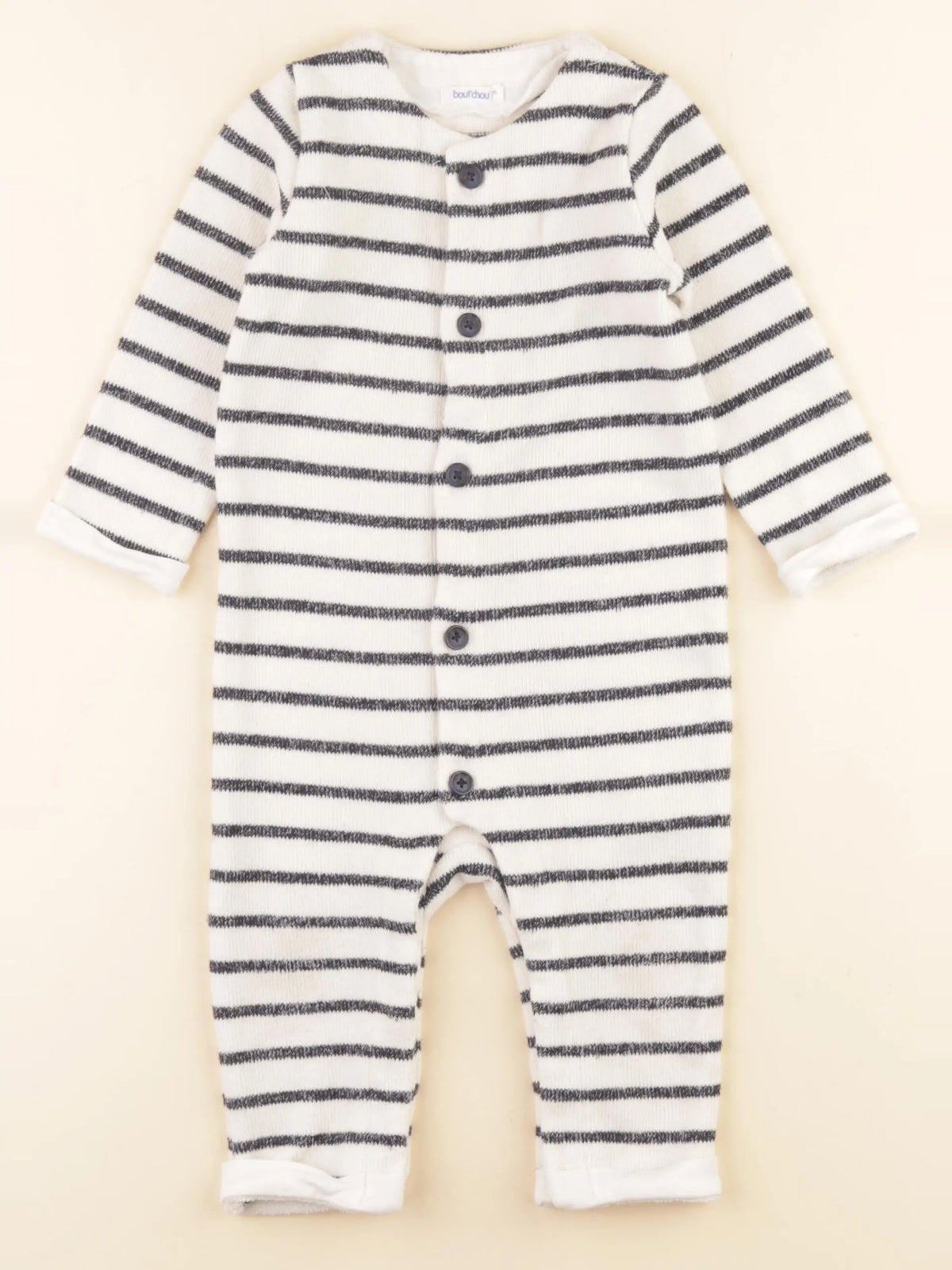 Boutchou - combinaison bleu - 9 mois
