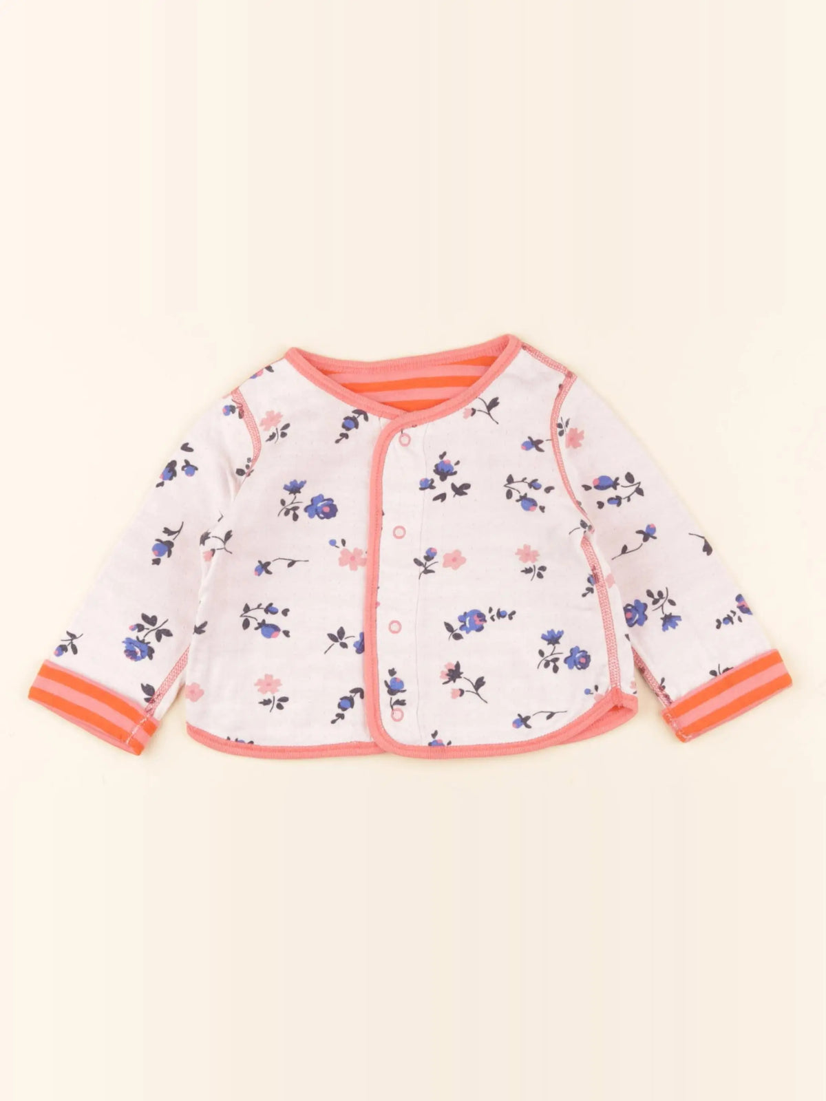 Petit Bateau - sweat multicolore - 6 mois