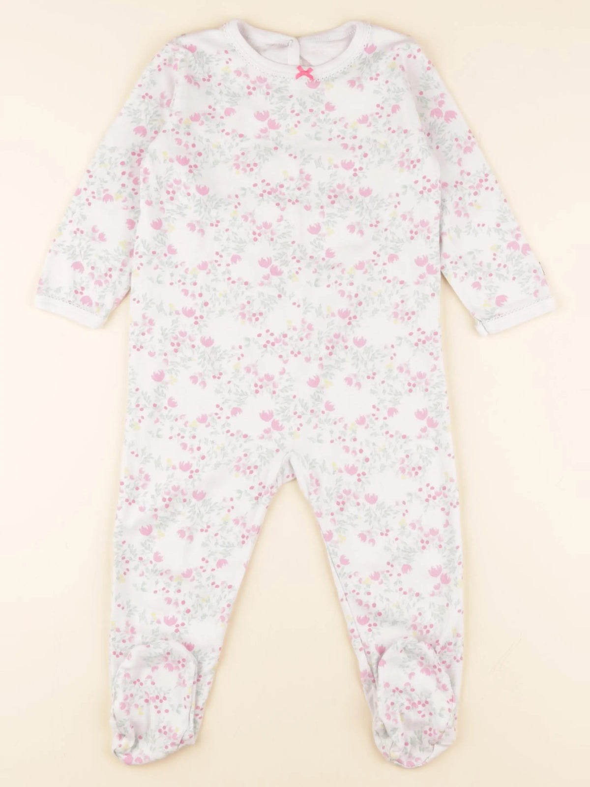Petit Bateau - pyjama coton multicolore - 24 mois