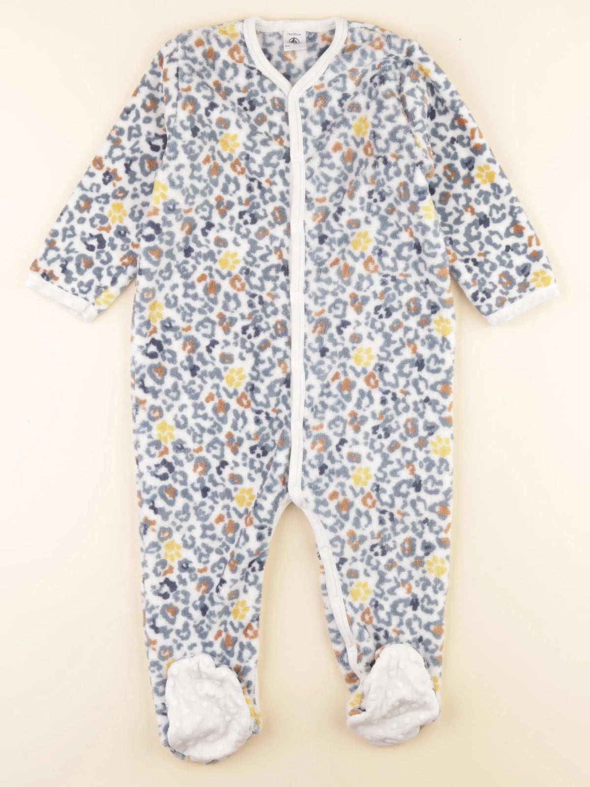 Petit Bateau - sur-pyjama bleu - 24 mois