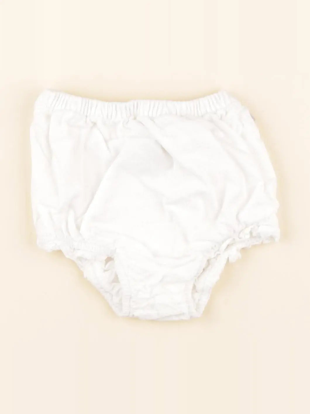 Petit Bateau - bloomer blanc - 12 mois