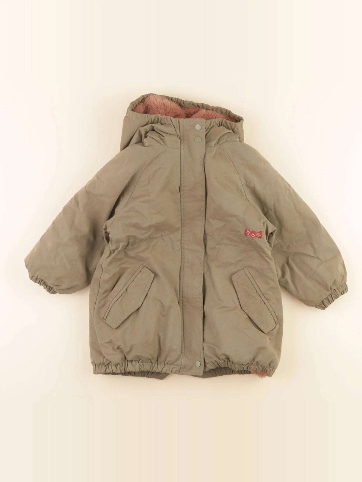 Vertbaudet - parka vert - 5 ans