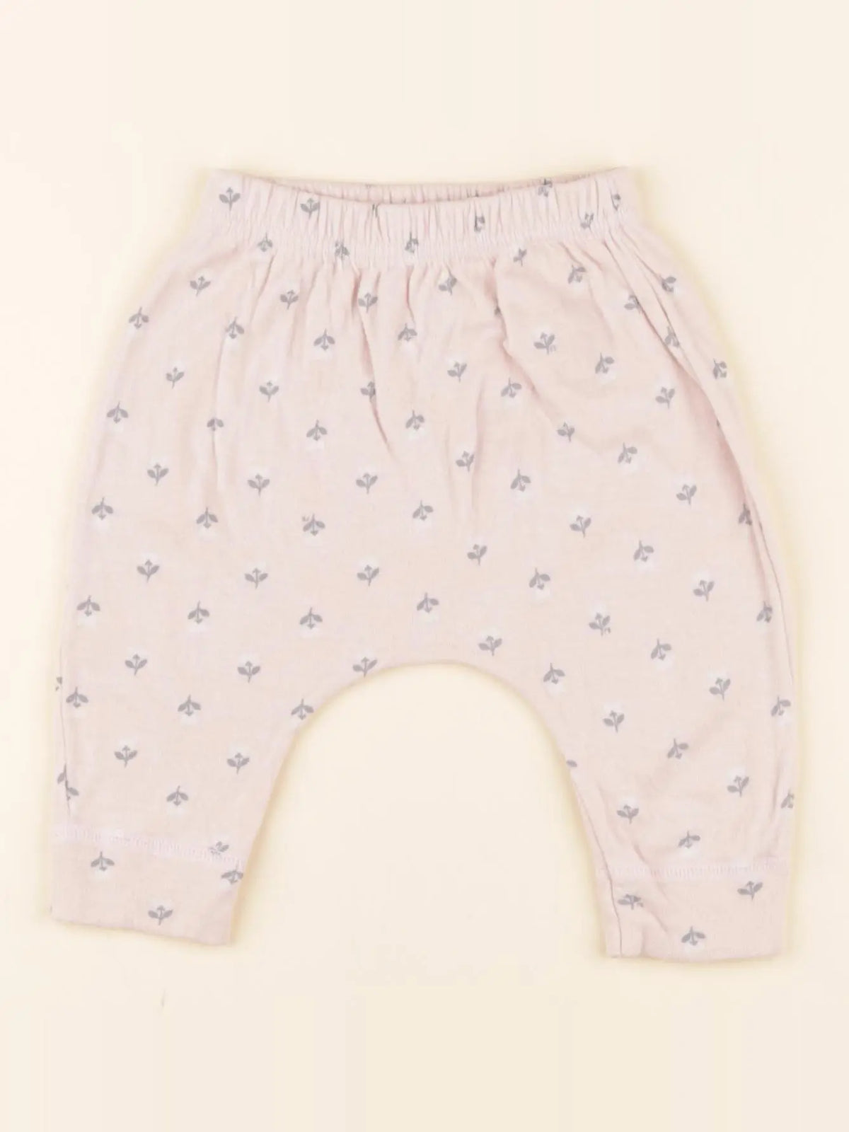 Petit Bateau - sarouel rose - 3 mois
