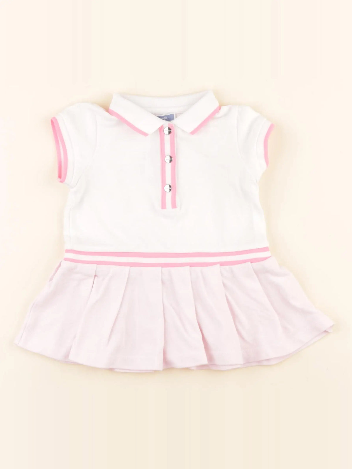 Jacadi - robe rose - 12 mois