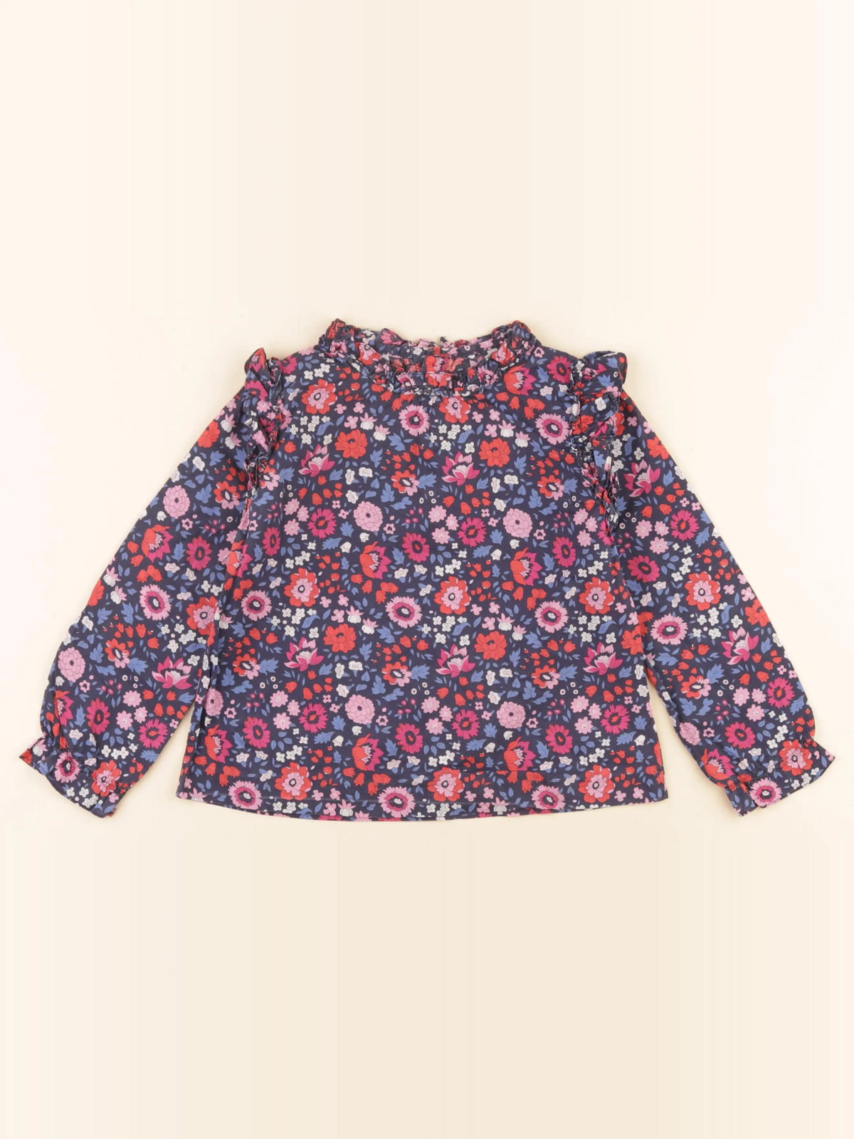 Jacadi - blouse liberty multicolore - 5 ans
