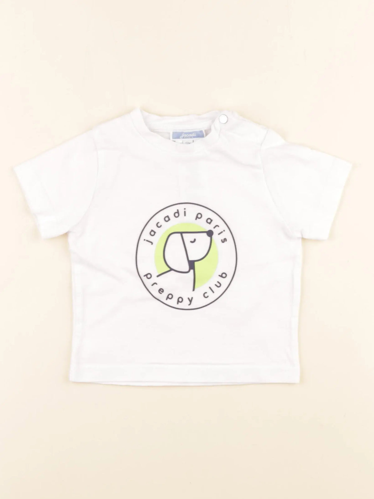 Jacadi - tee-shirt blanc - 12 mois