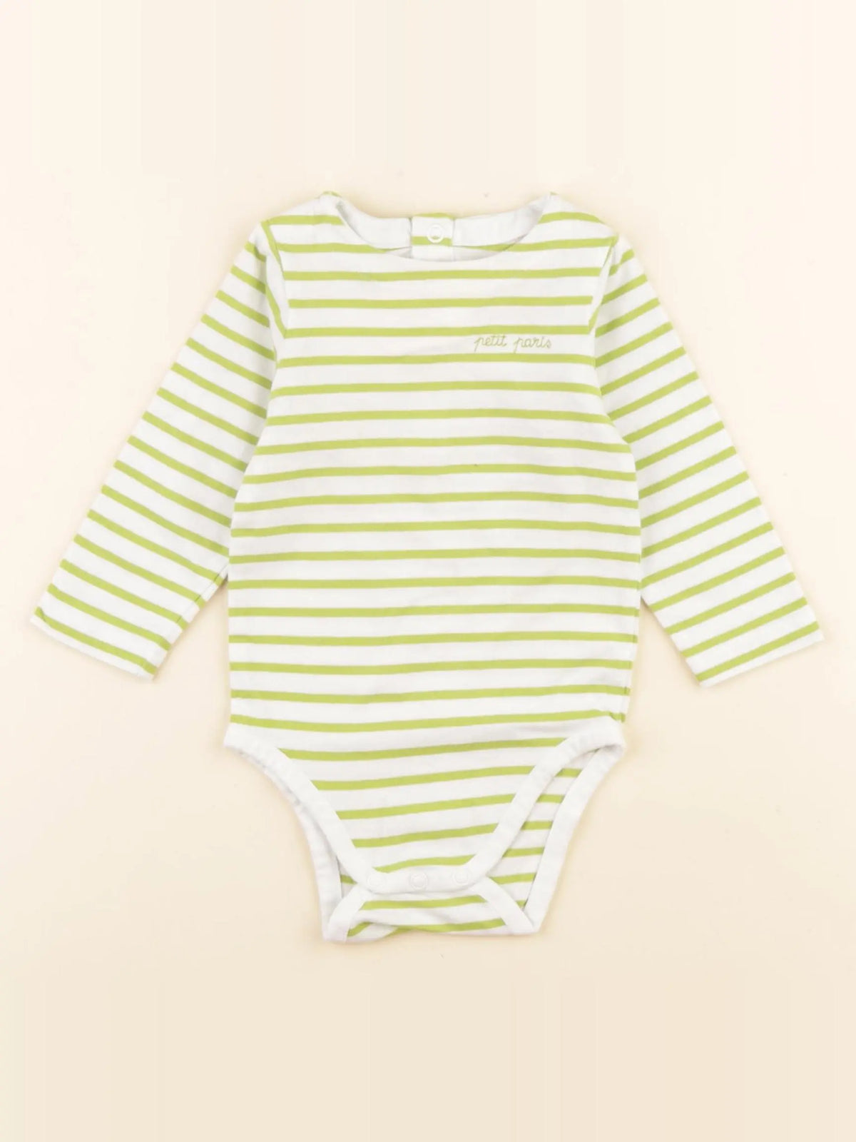 Jacadi - body vert - 6 mois