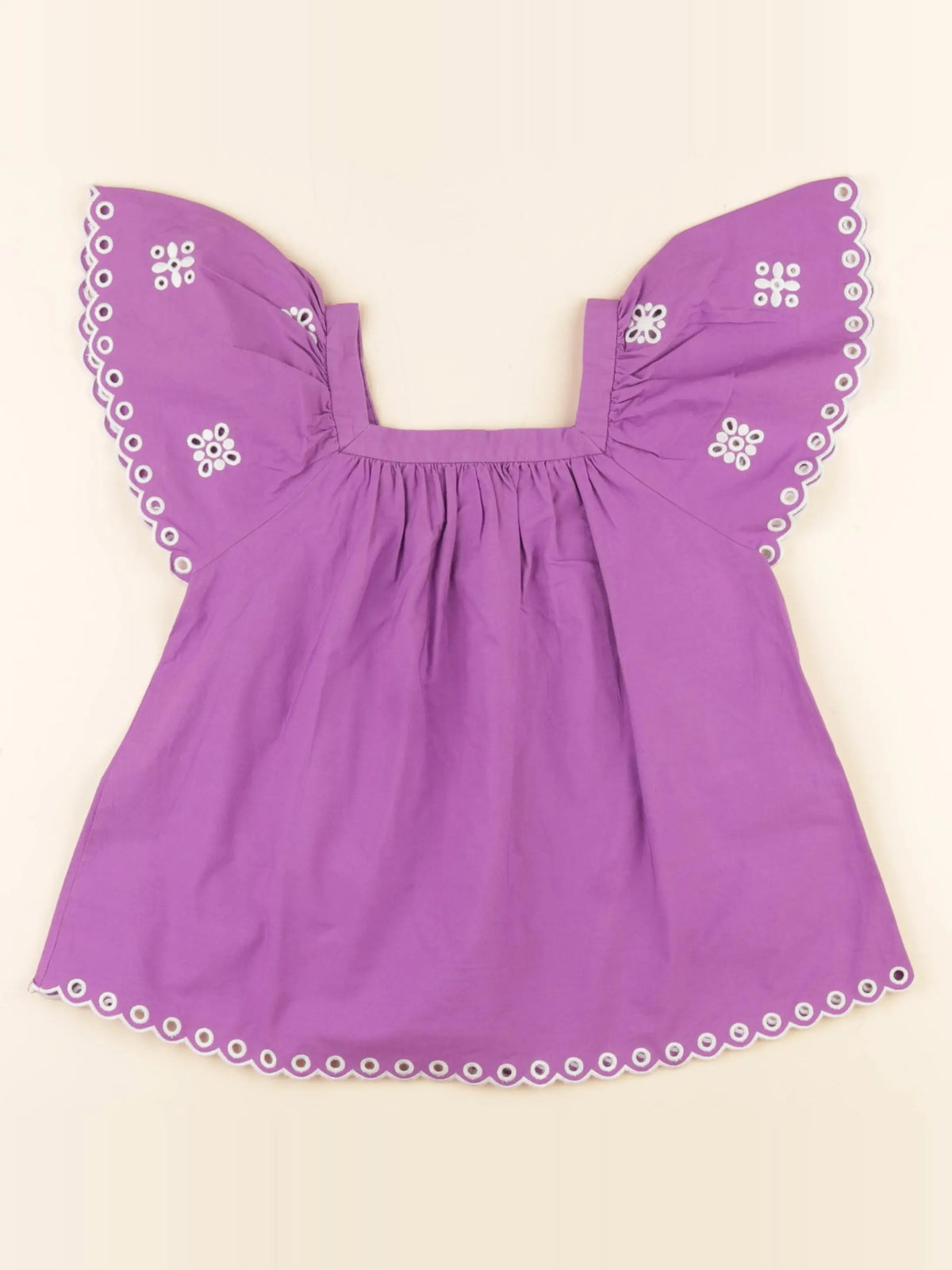 Jacadi - blouse violet - 8 ans