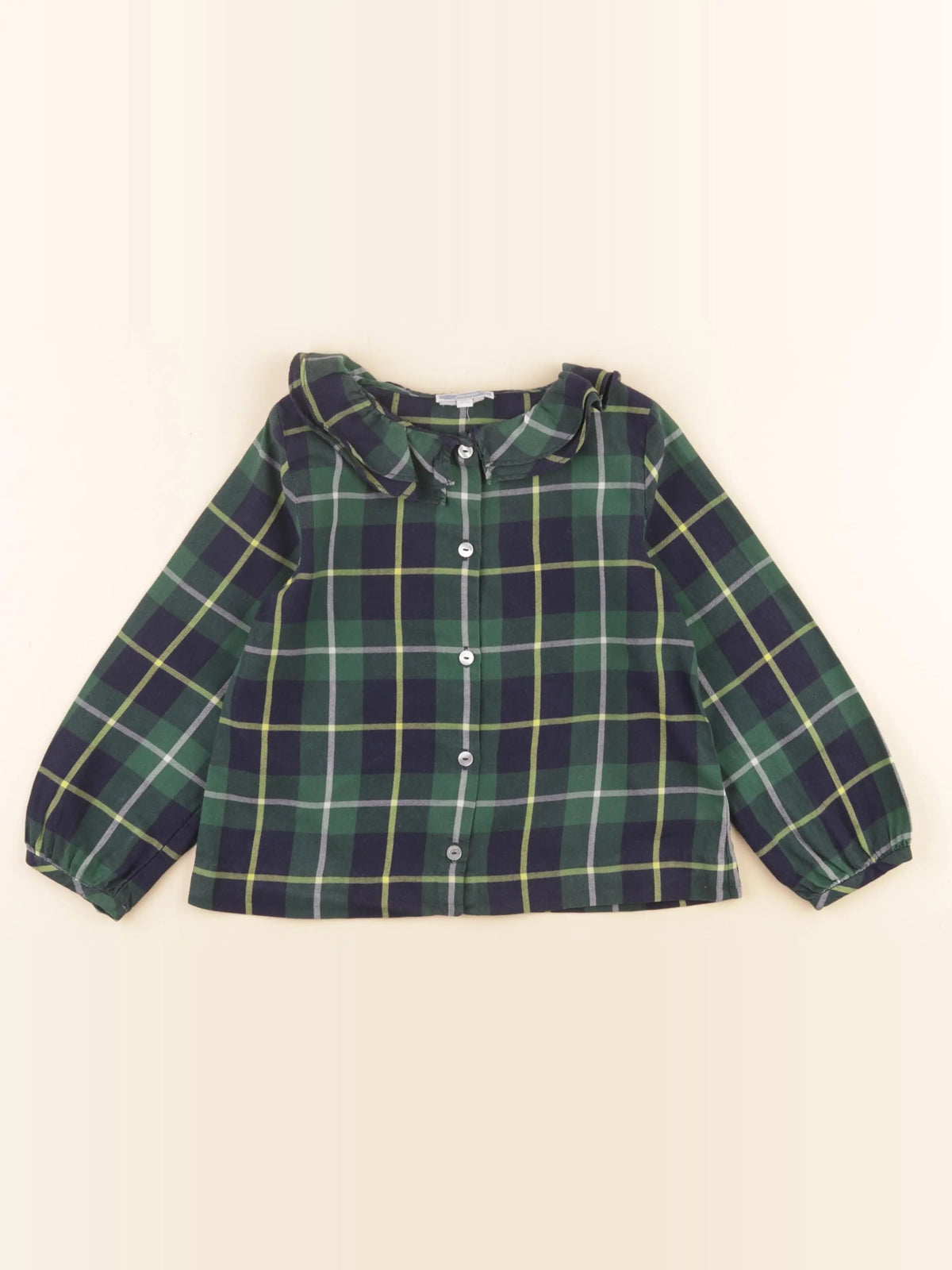 Jacadi - blouse vert - 5 ans