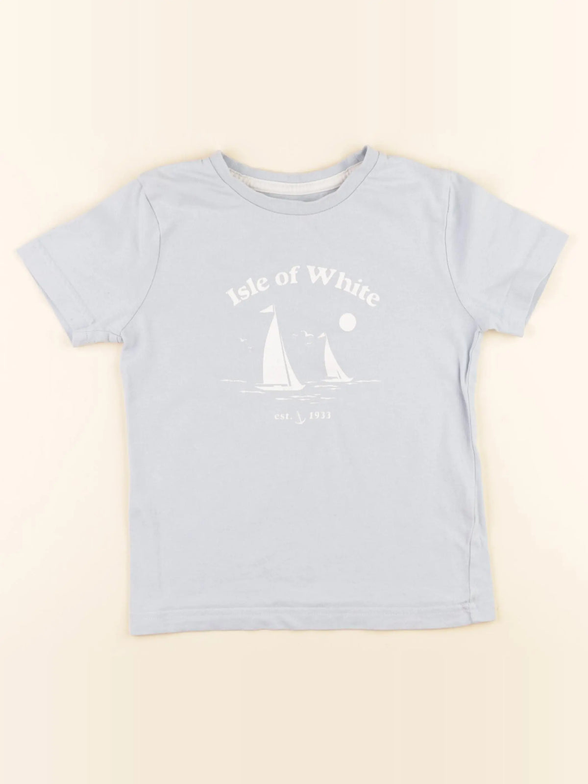 Cyrillus - tee-shirt bleu - 6 ans
