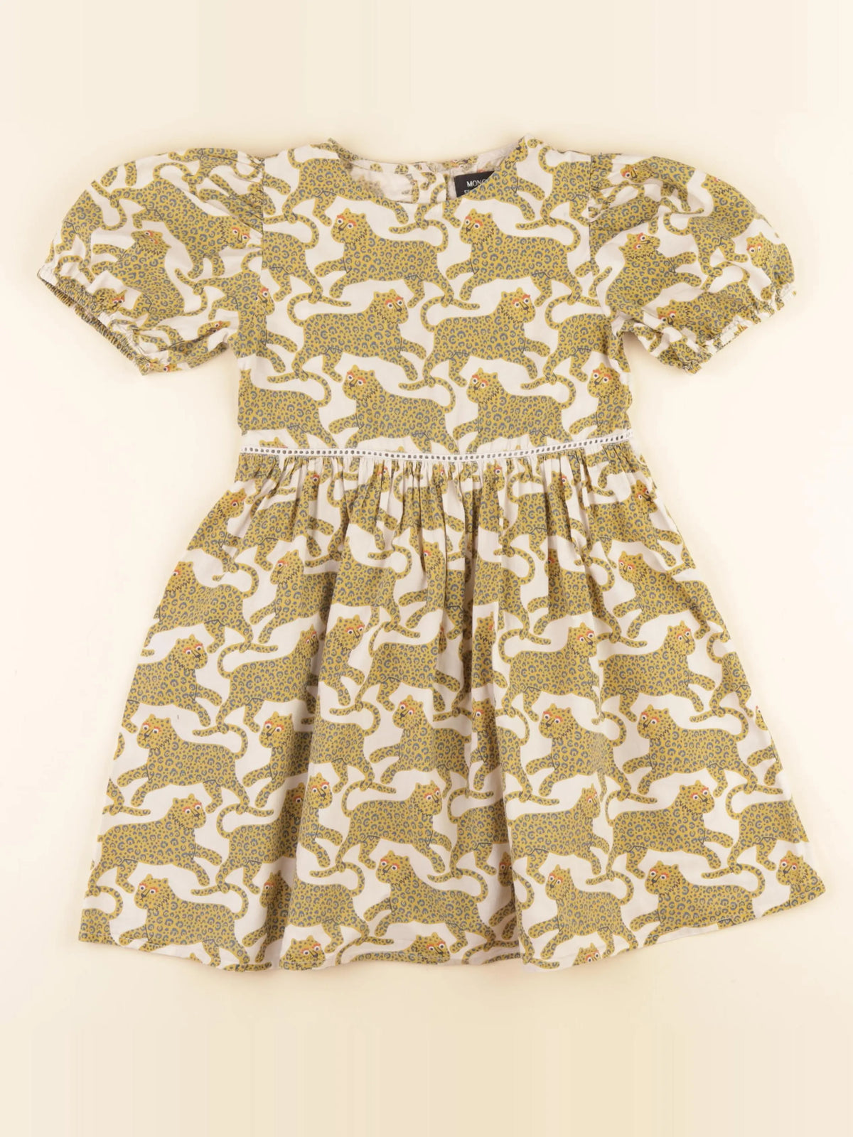 Monoprix - robe beige - 5 ans