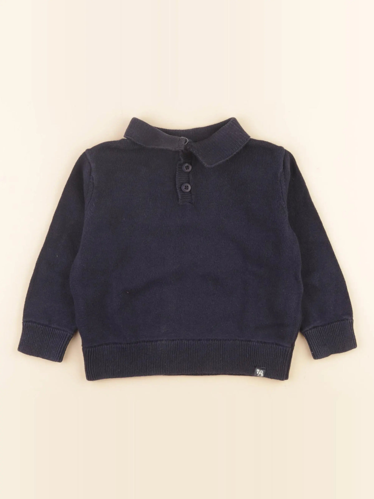 Vertbaudet - pull bleu - 3 ans