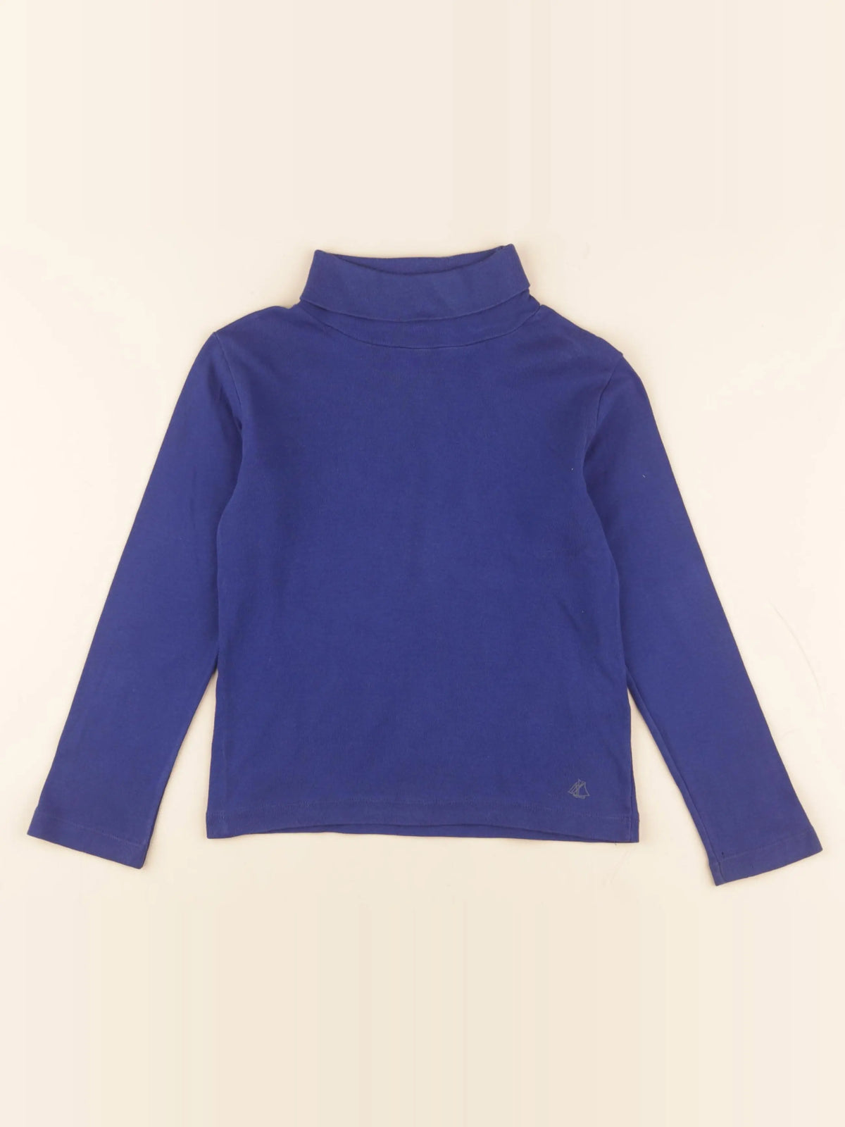 Petit Bateau - sous-pull bleu - 6 ans