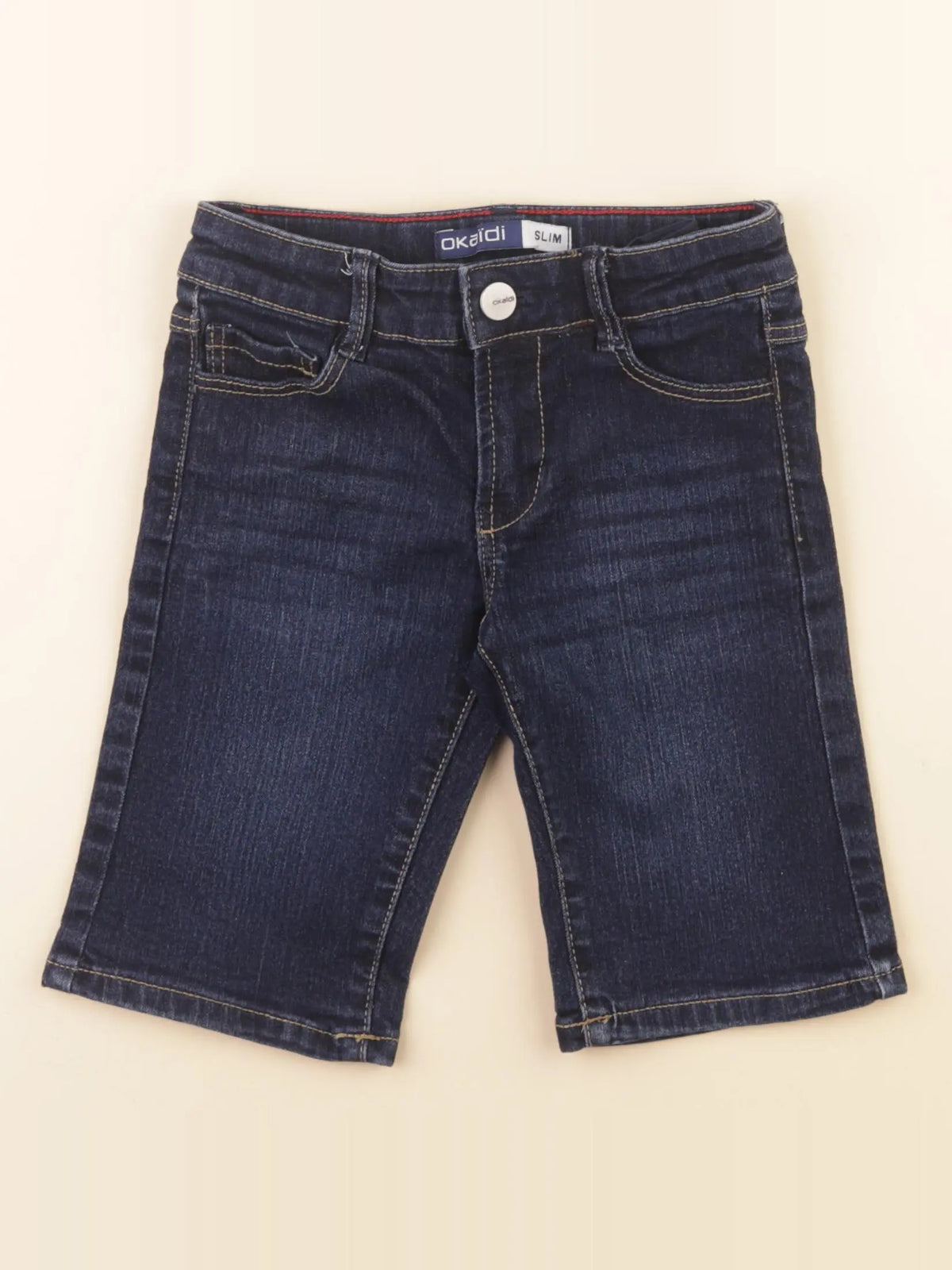 Okaidi - short bleu - 4 ans