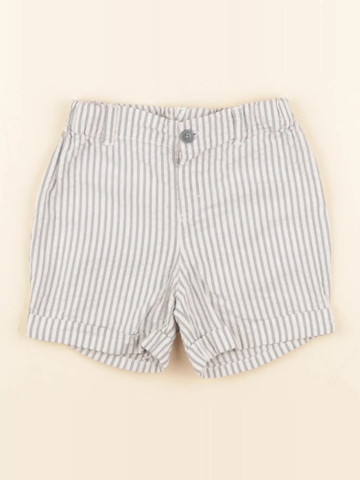 Petit Bateau - short blanc - 36 mois