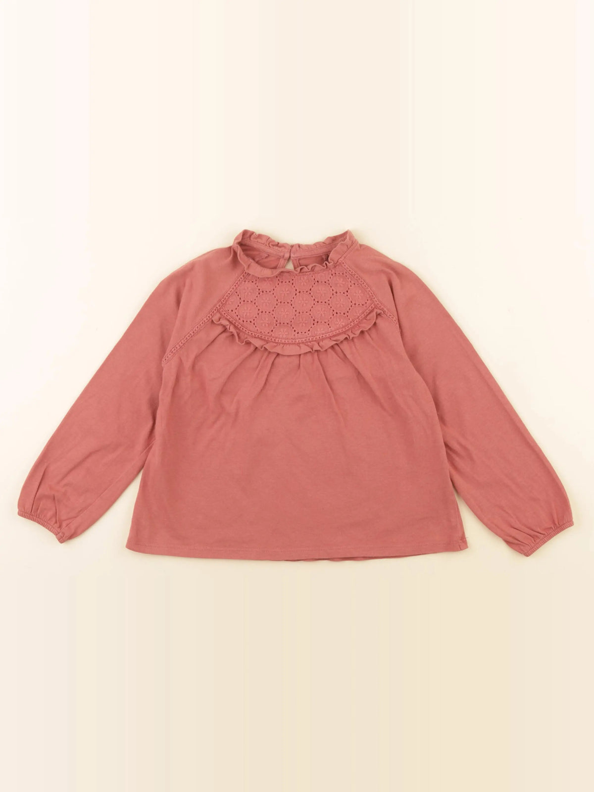 Vertbaudet - tee-shirt rose - 4 ans