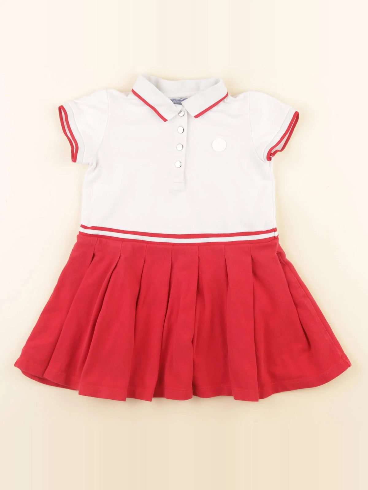 Jacadi - robe rouge - 3 ans