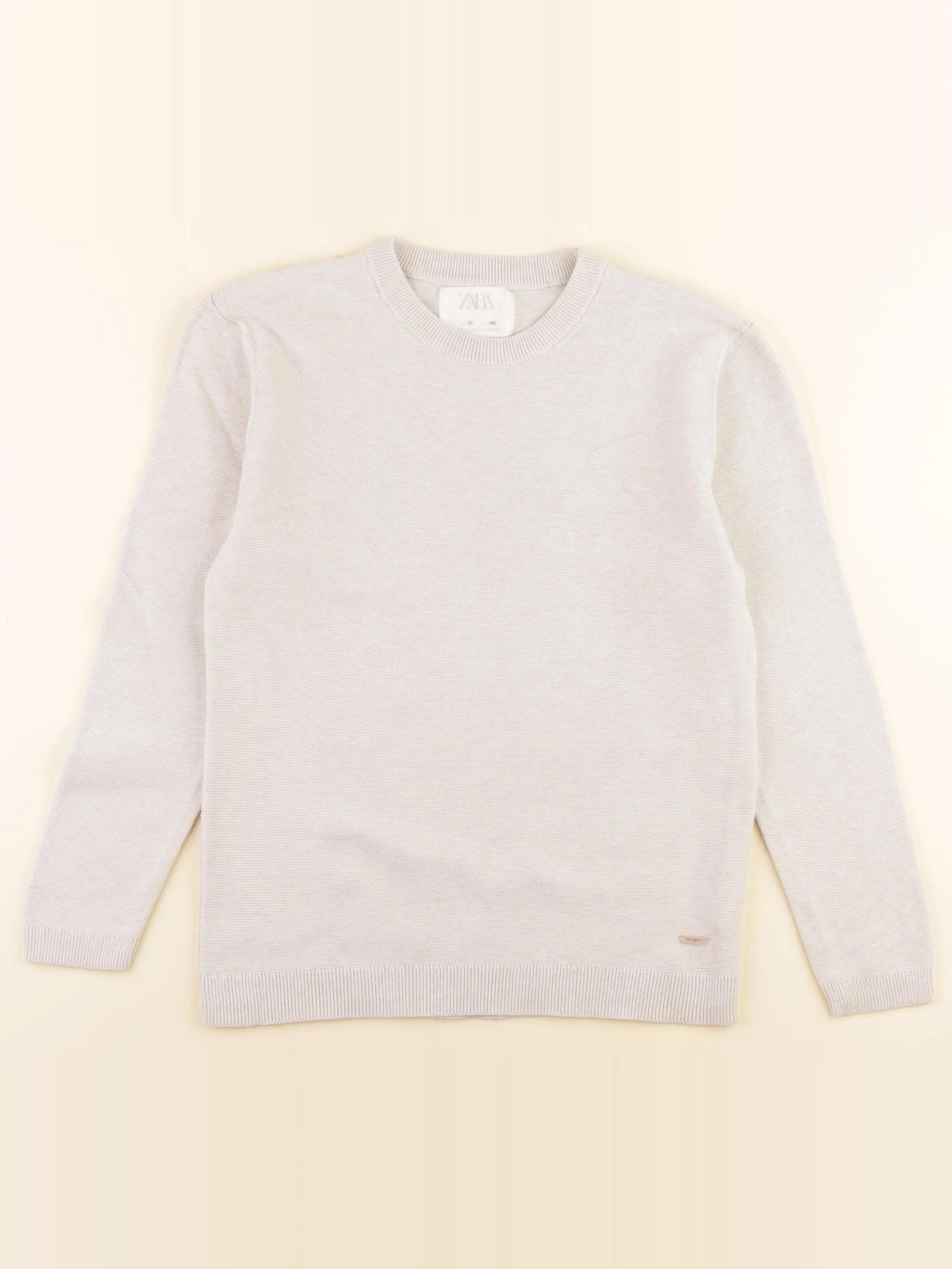 Zara - pull beige - 10 ans