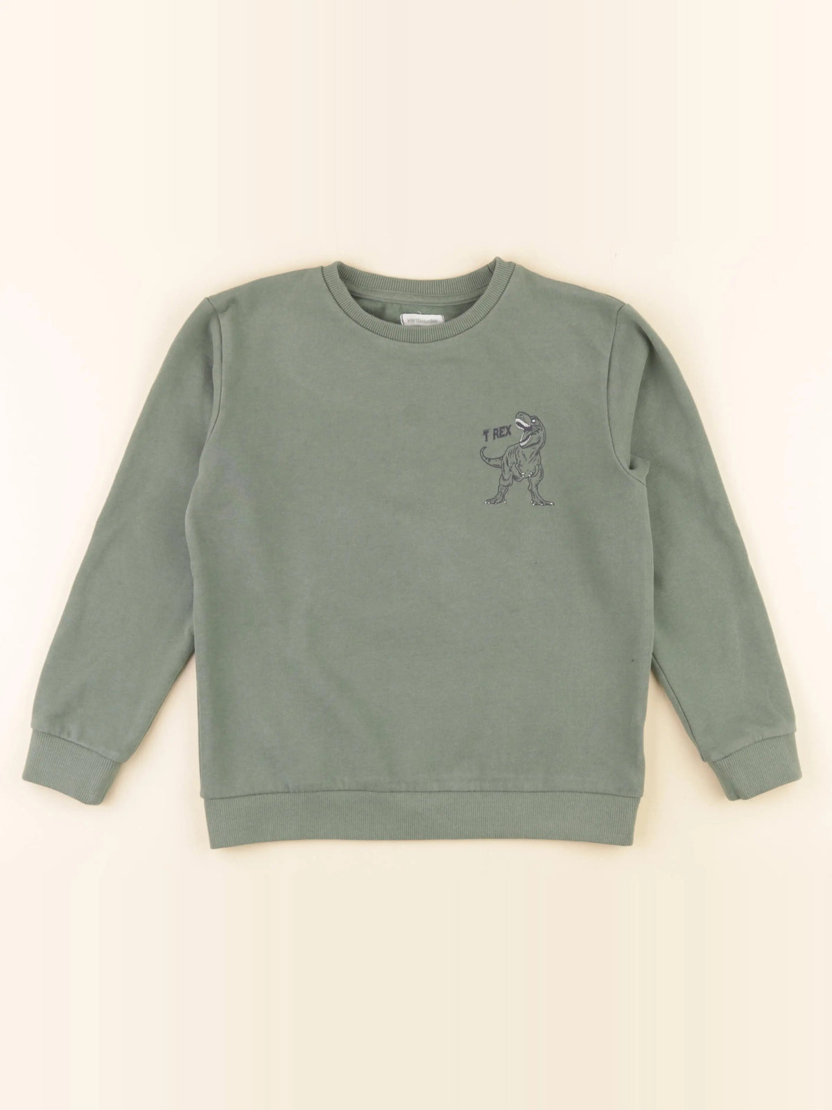 Vertbaudet - sweat vert - 10 ans