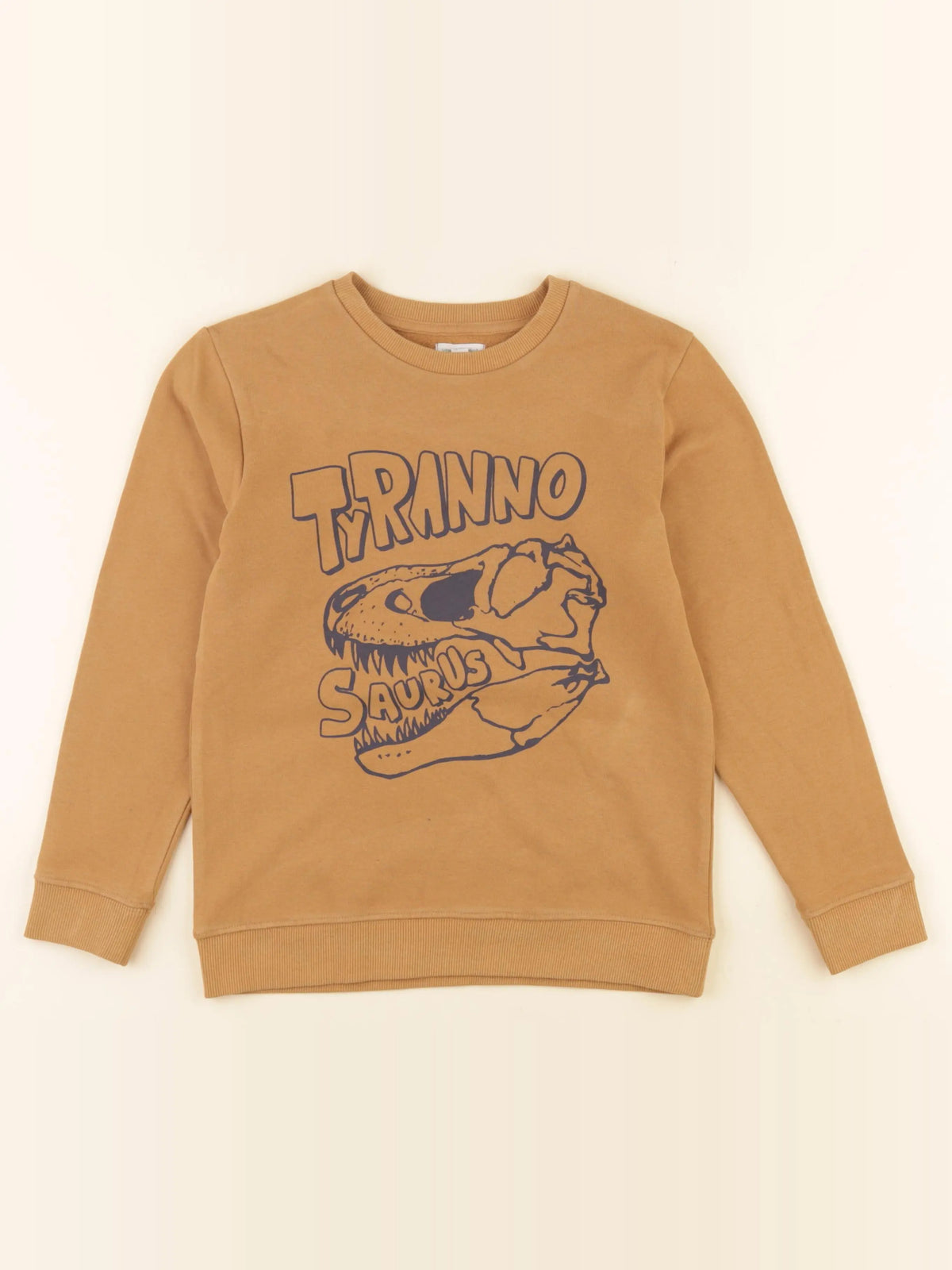 Vertbaudet - sweat marron - 10 ans