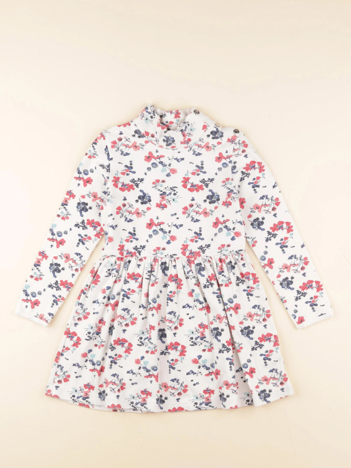 Petit Bateau - robe multicolore - 6 ans