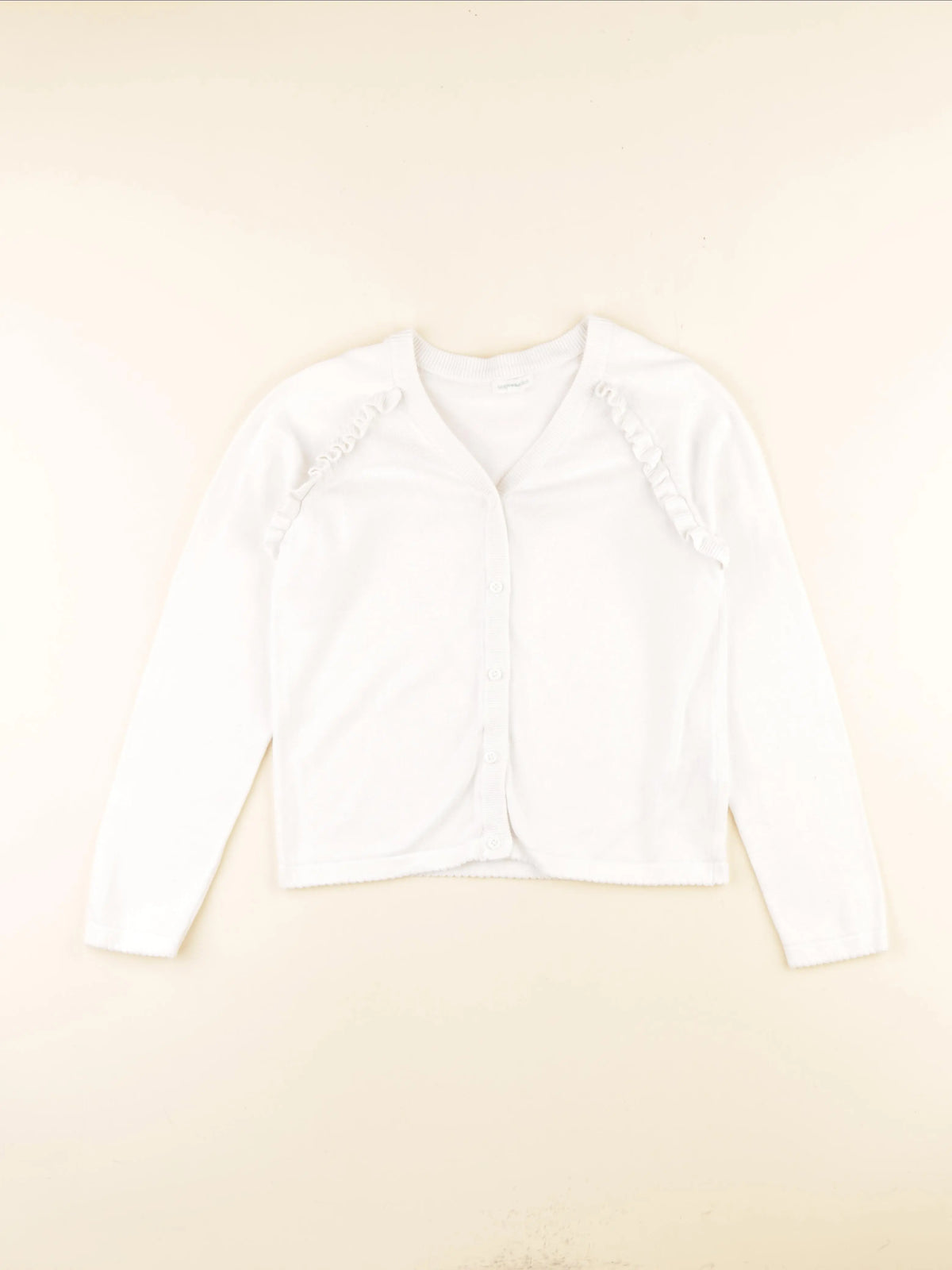 Vertbaudet - gilet blanc - 10 ans