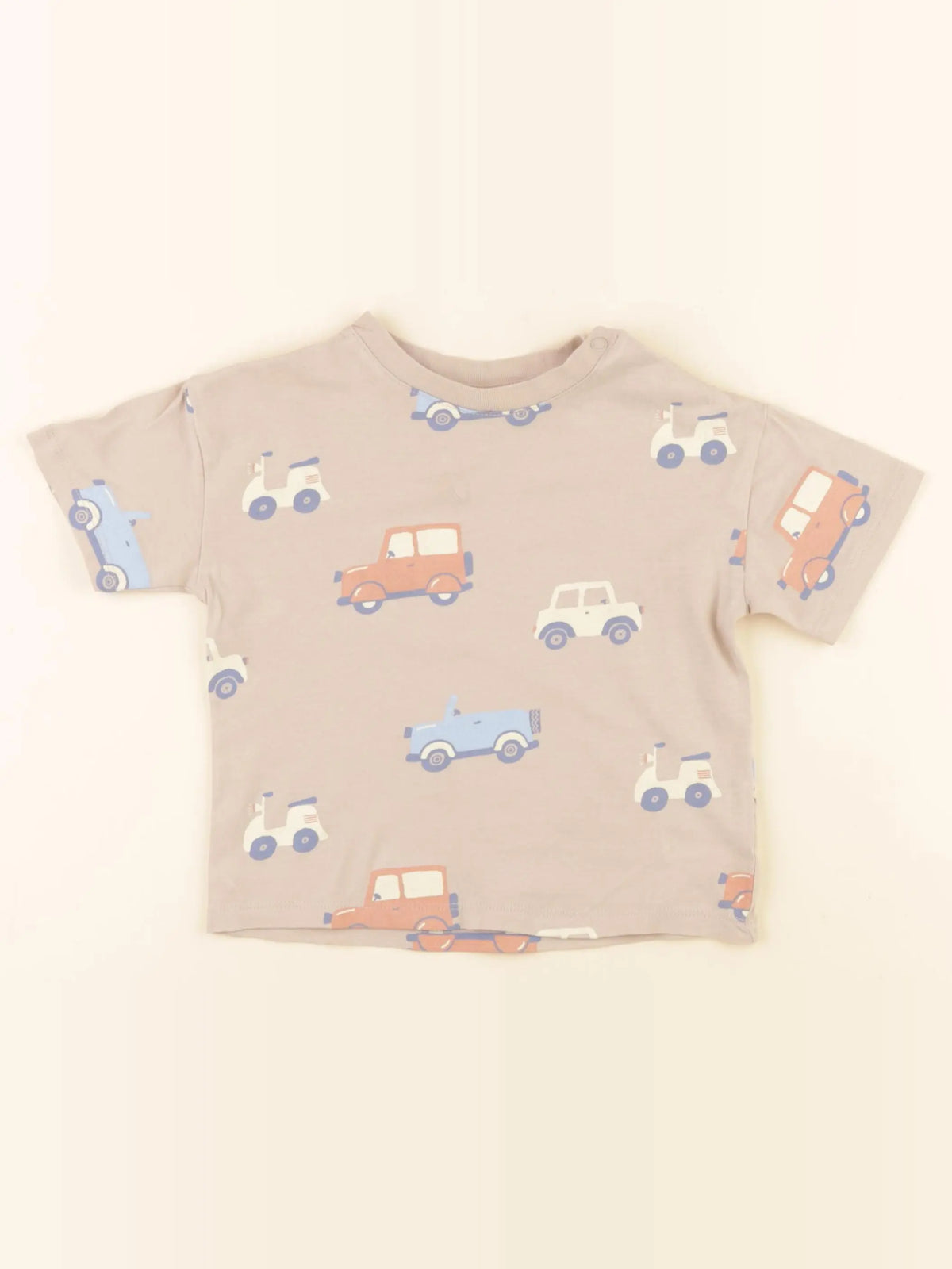 H&M - tee-shirt beige - 12/18 mois